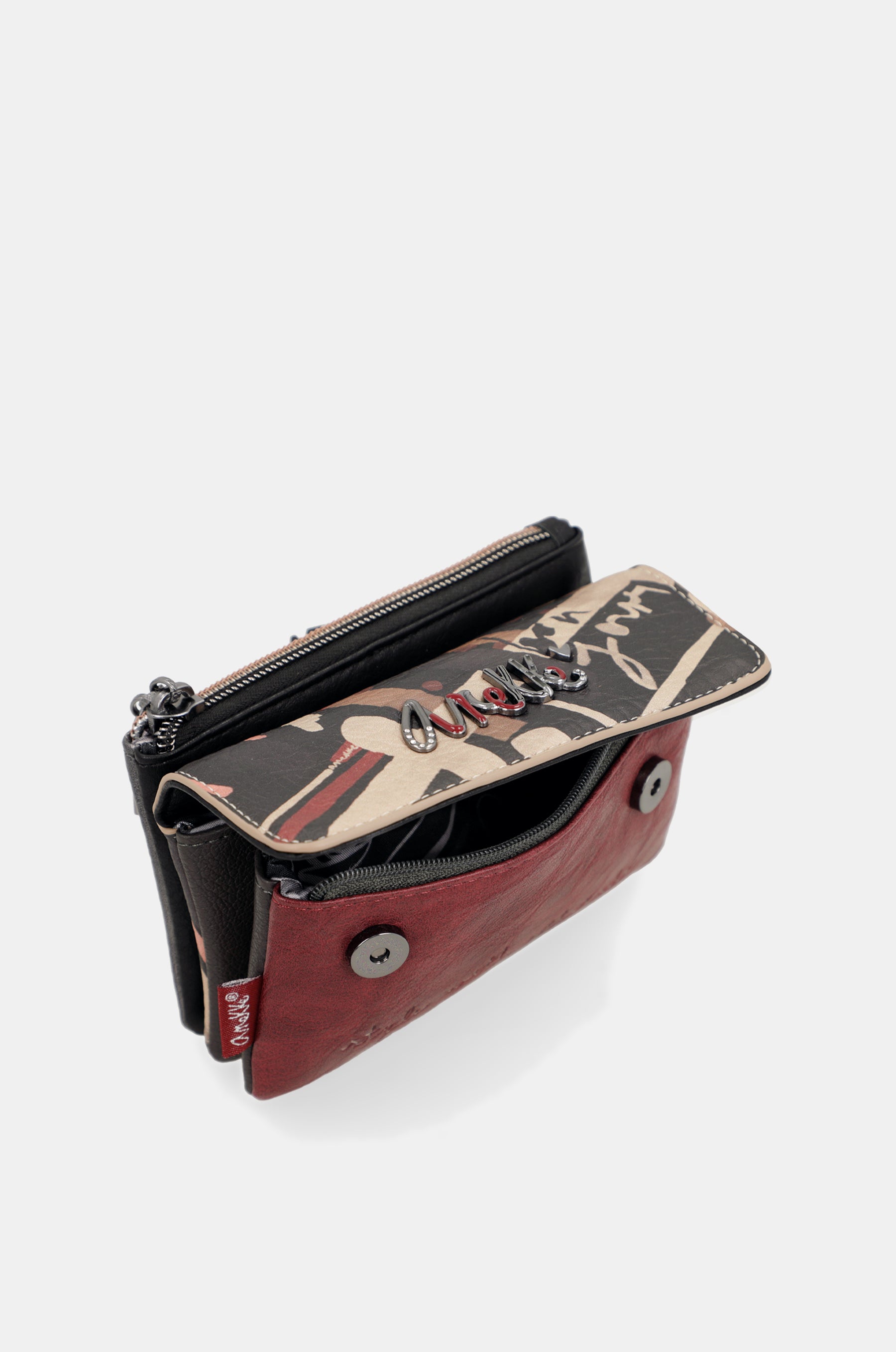 Parisian coin purse with flap