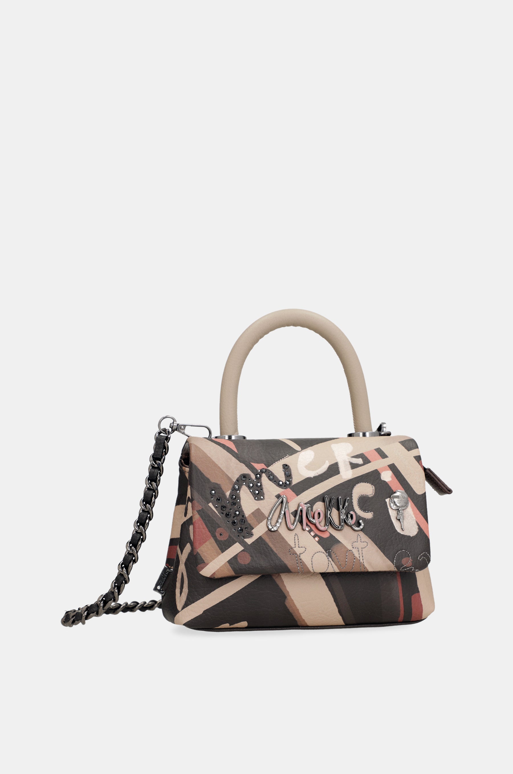 Parisian flap small crossbody bag