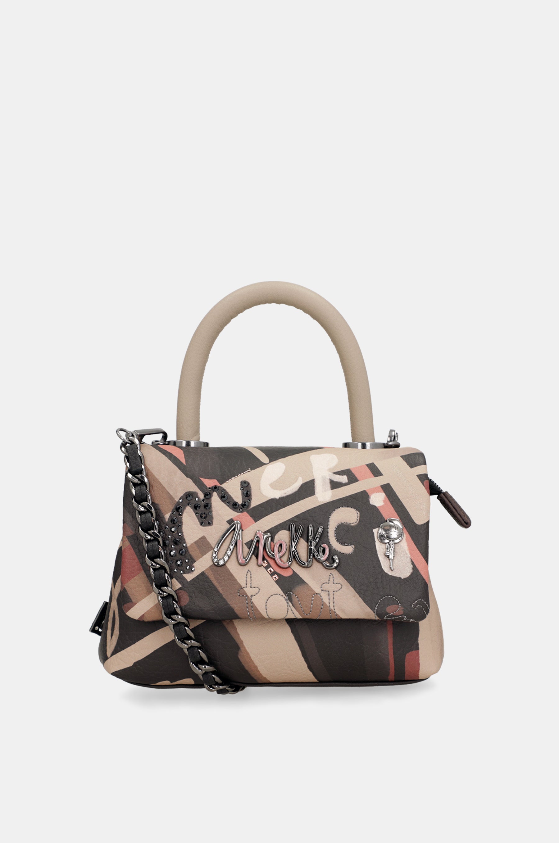 Parisian flap small crossbody bag