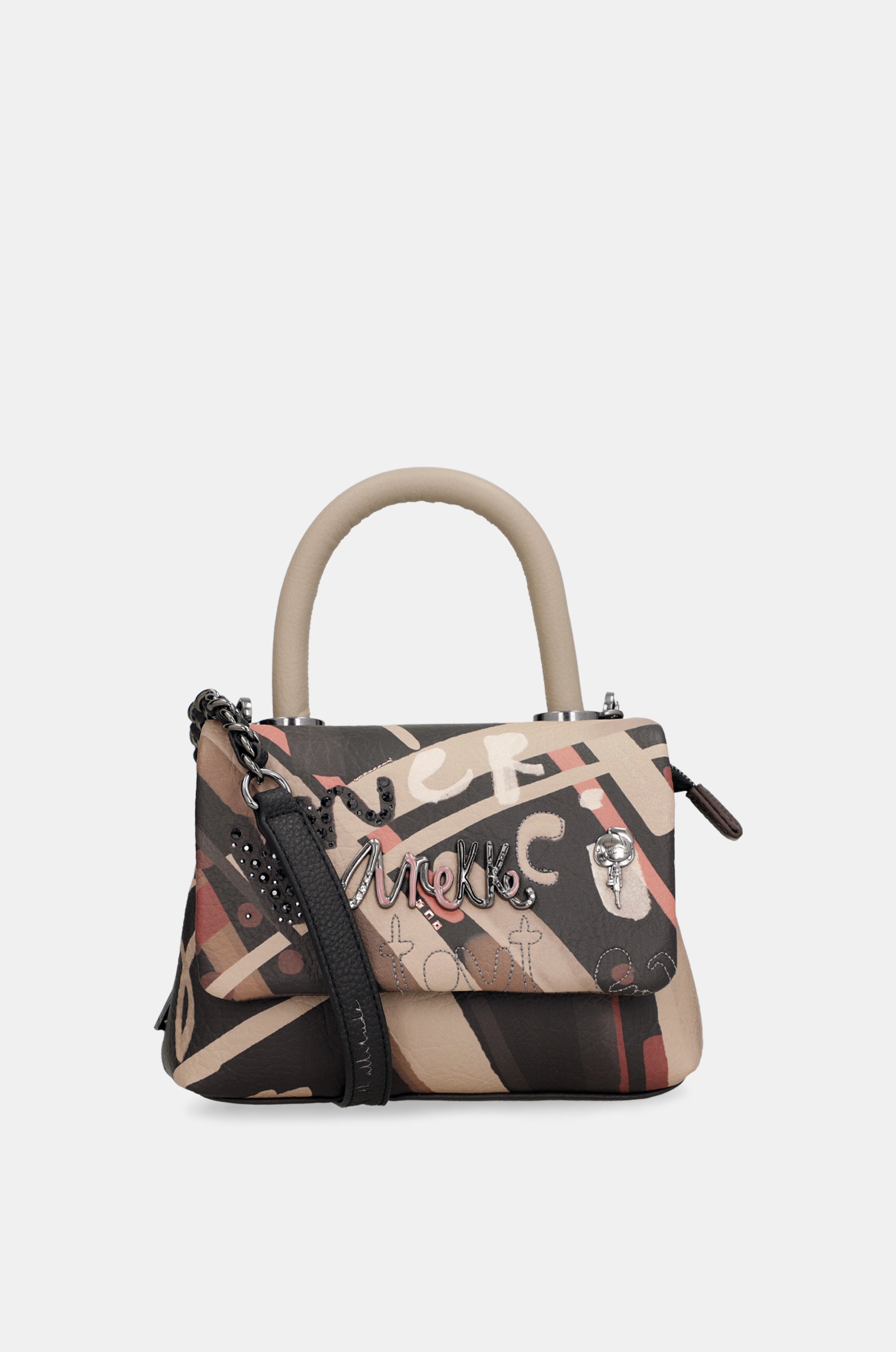 Parisian flap small crossbody bag