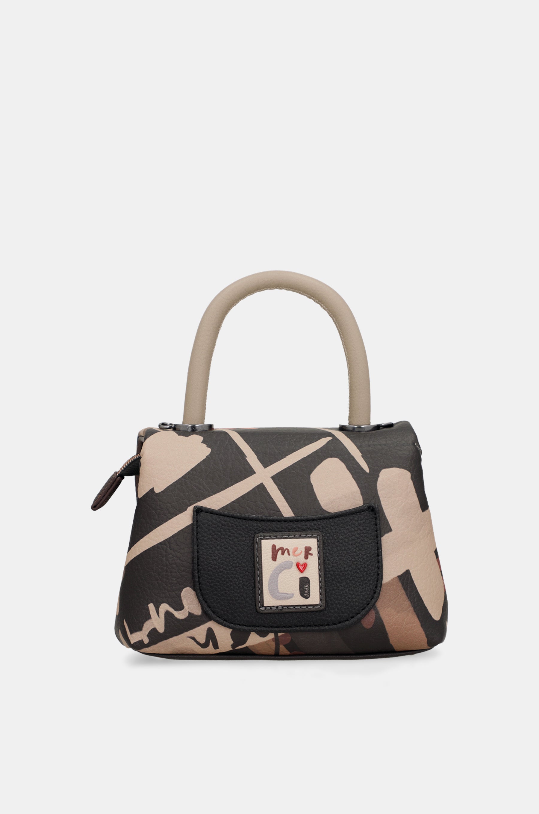 Parisian flap small crossbody bag