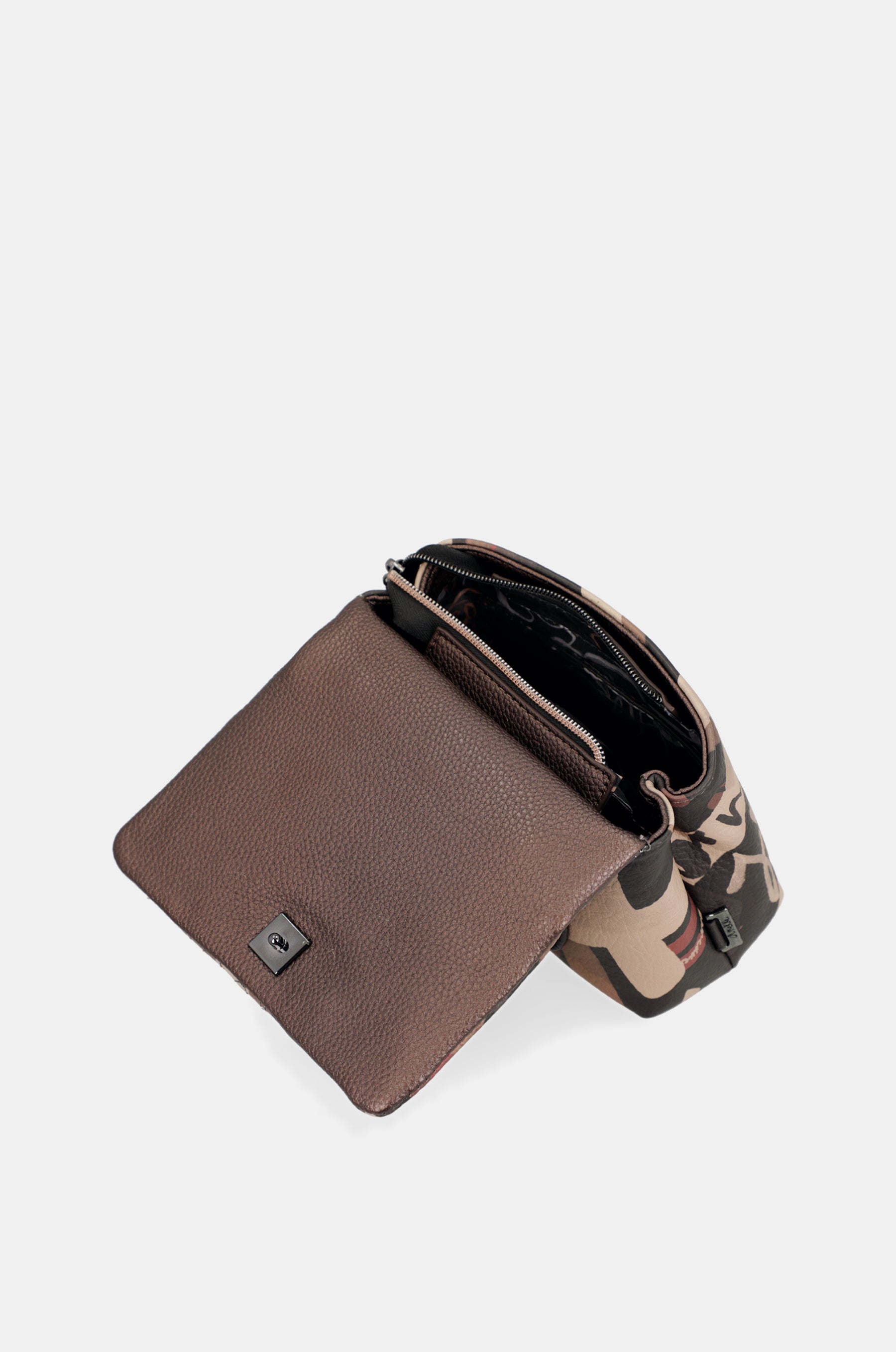 Parisian flap small crossbody bag