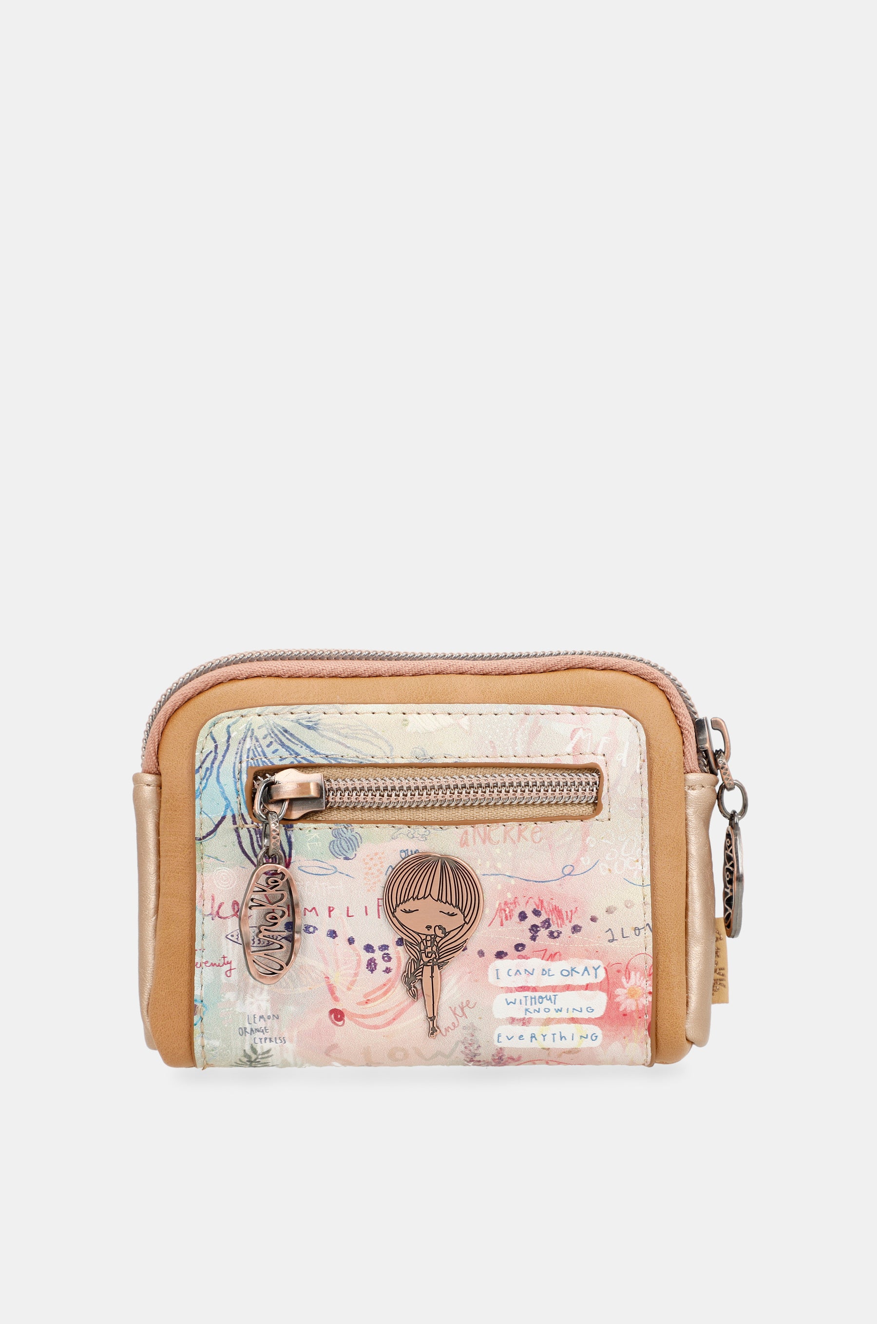 Slow Life Printed Purse