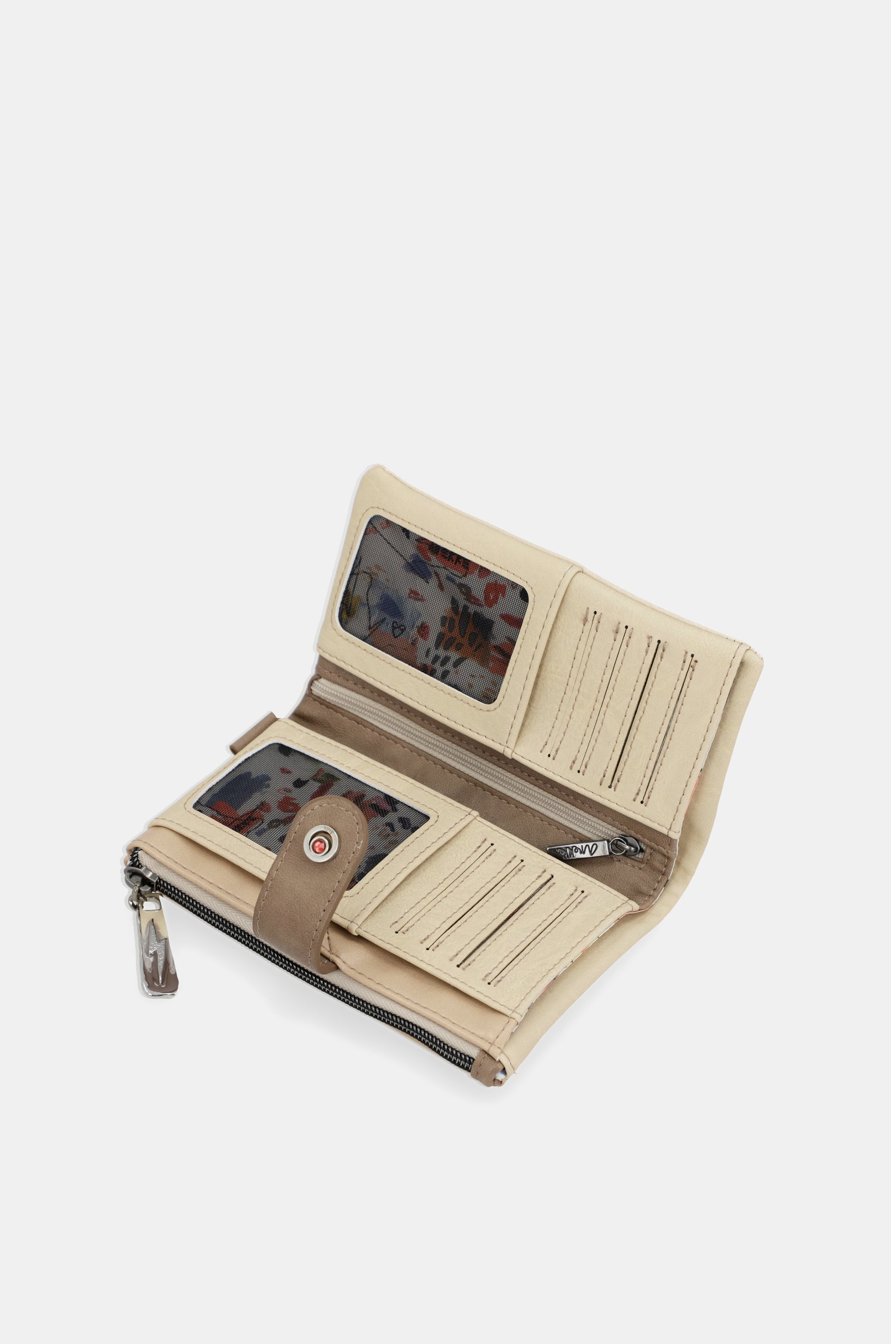 Energy beige large wallet