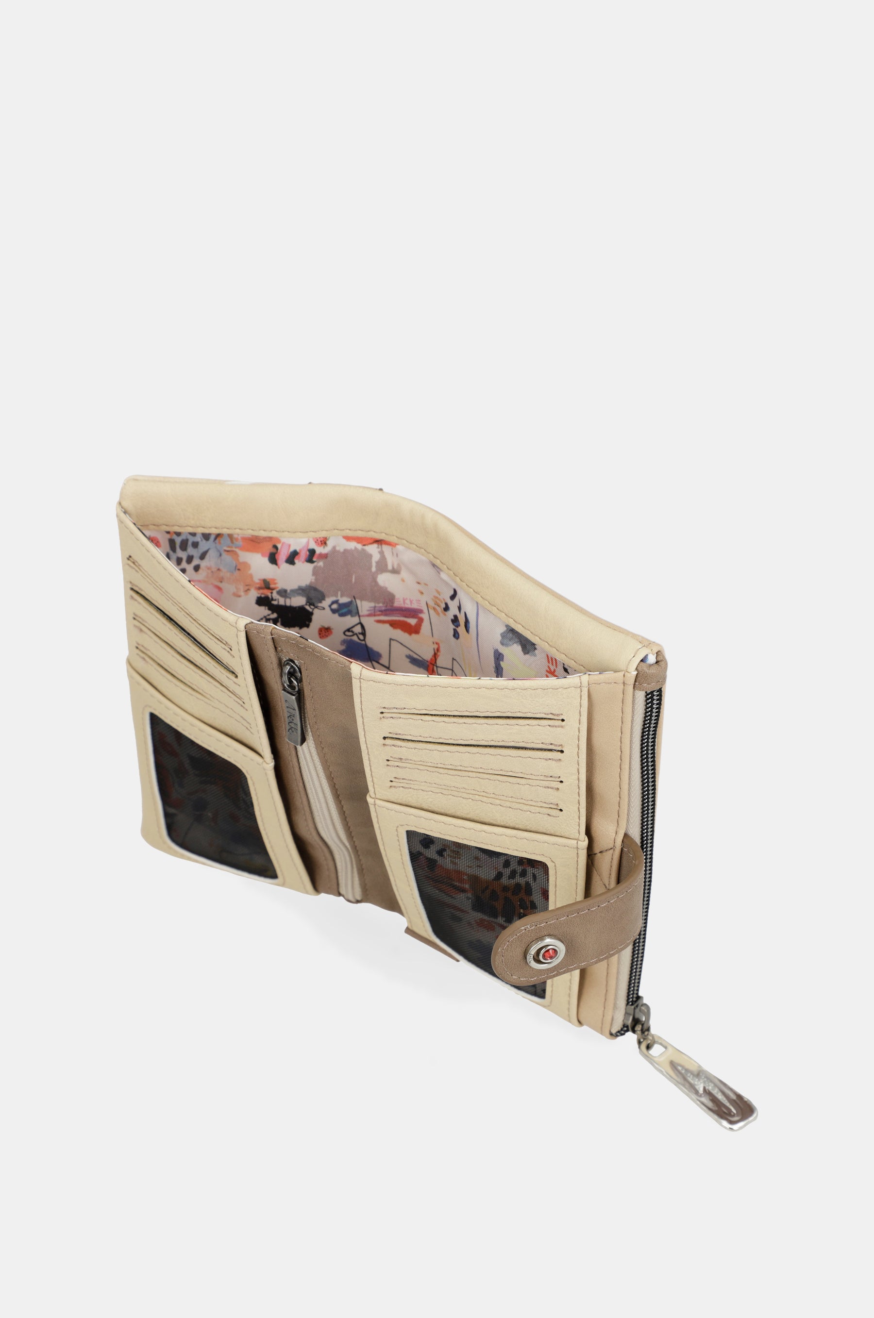 Energy beige large wallet