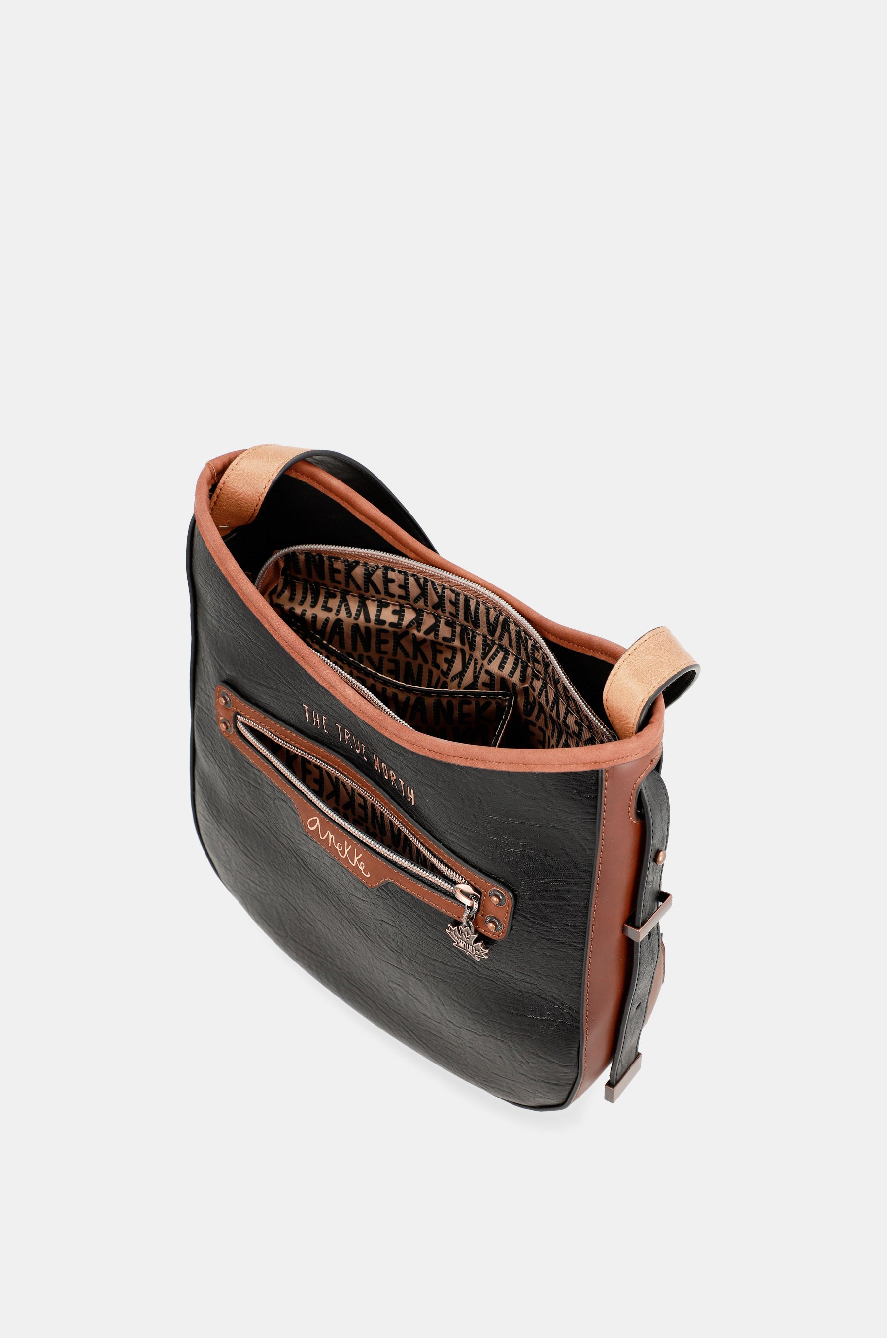 The Forest wide handle messenger bag
