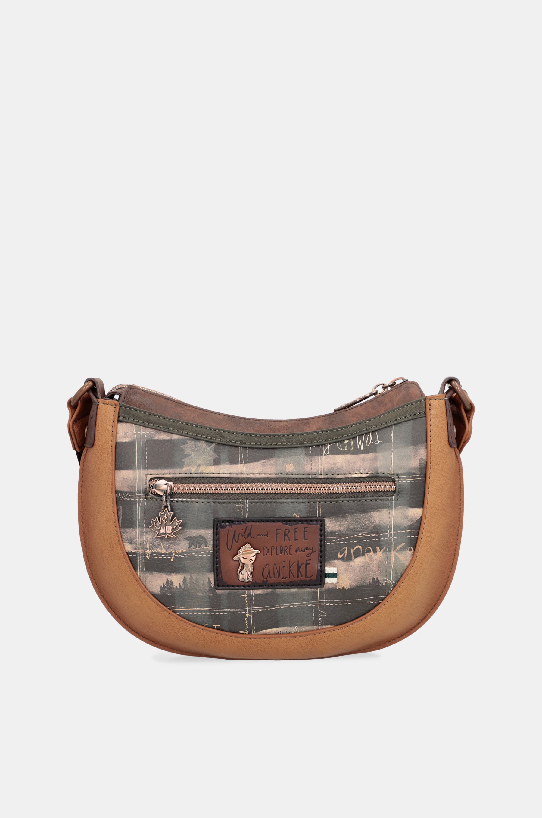 The Forest oval shoulder bag