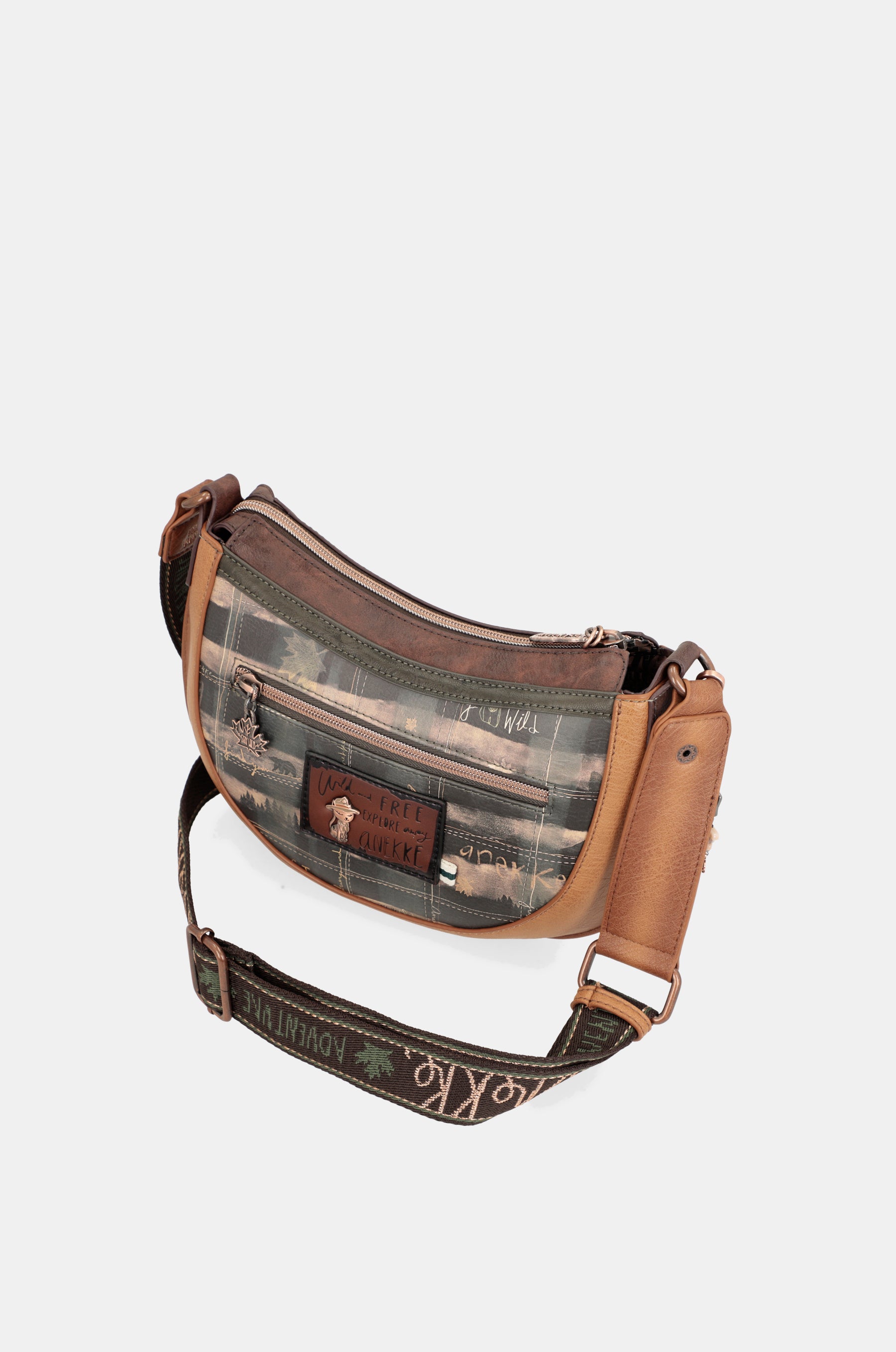 The Forest oval shoulder bag
