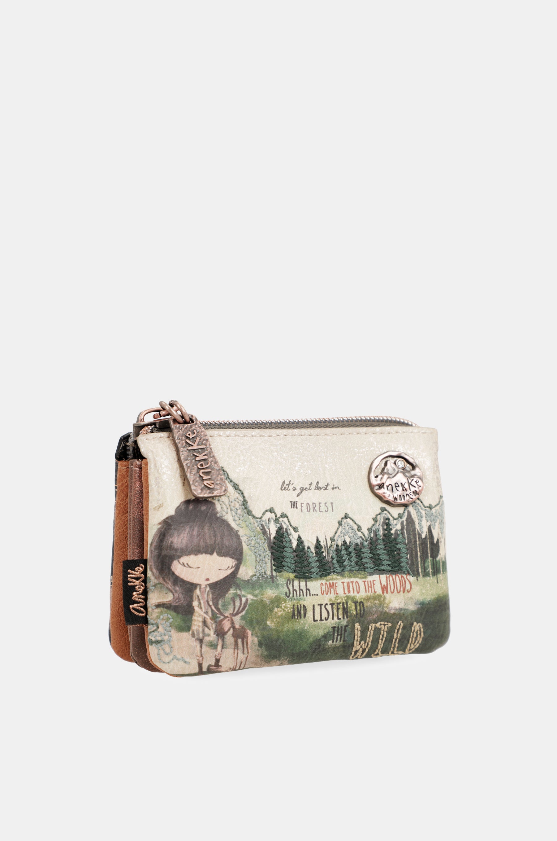 The Forest small triple purse
