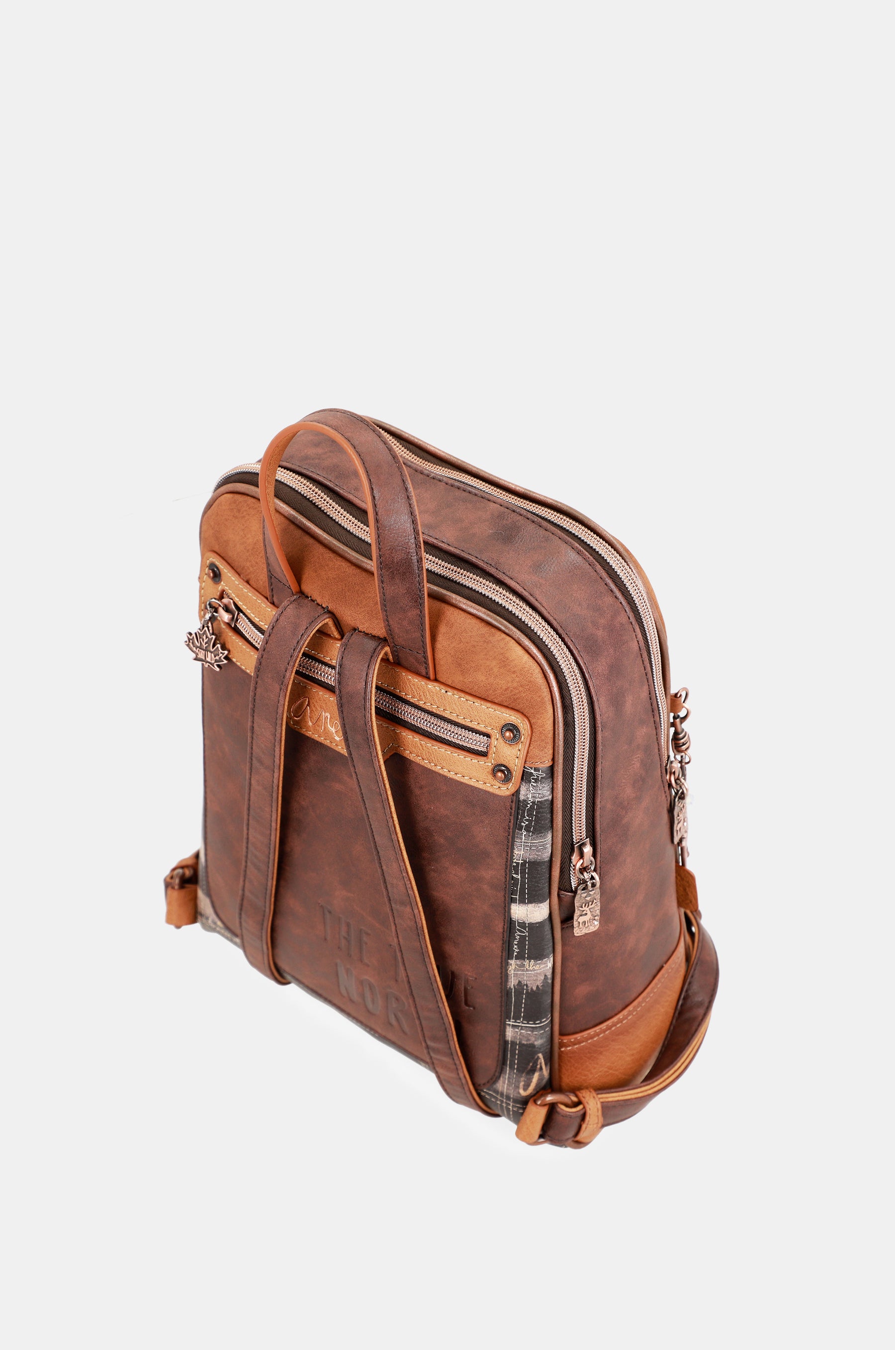 Wild double compartment backpack