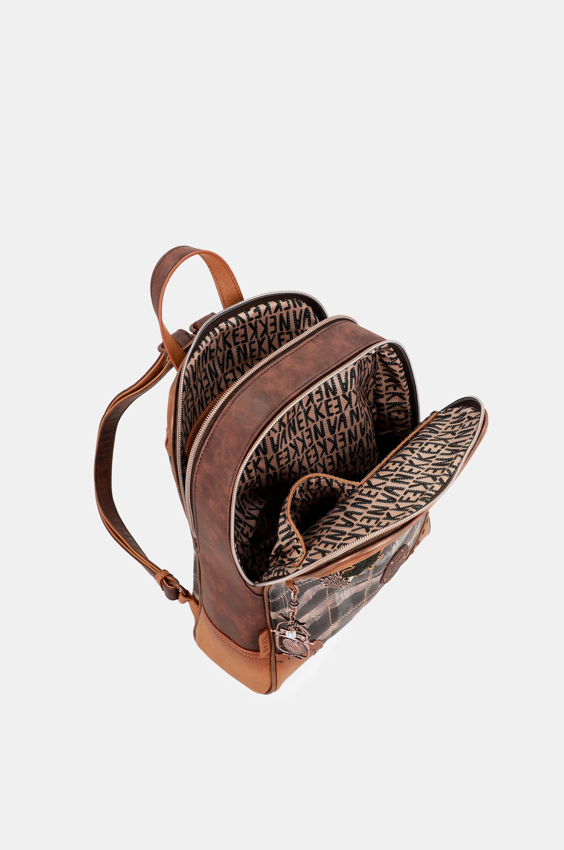 Wild double compartment backpack