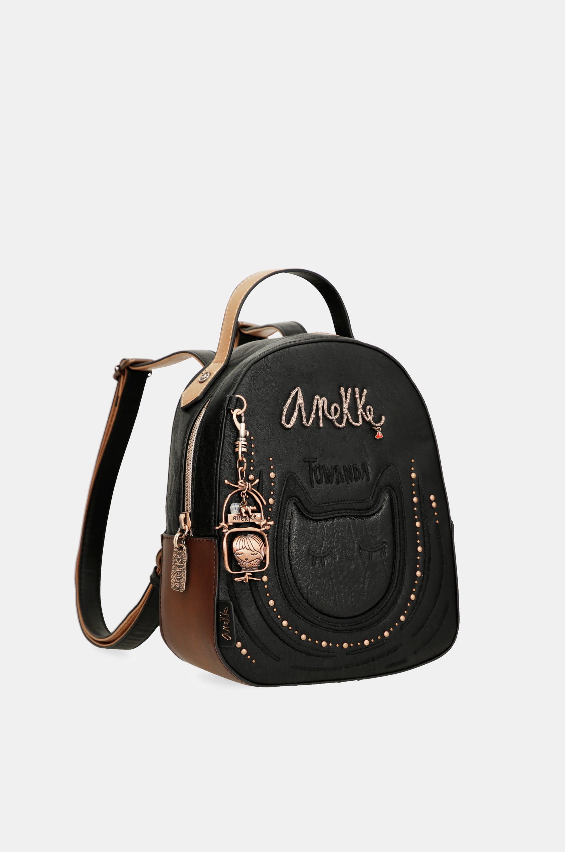 Wild mini black backpack