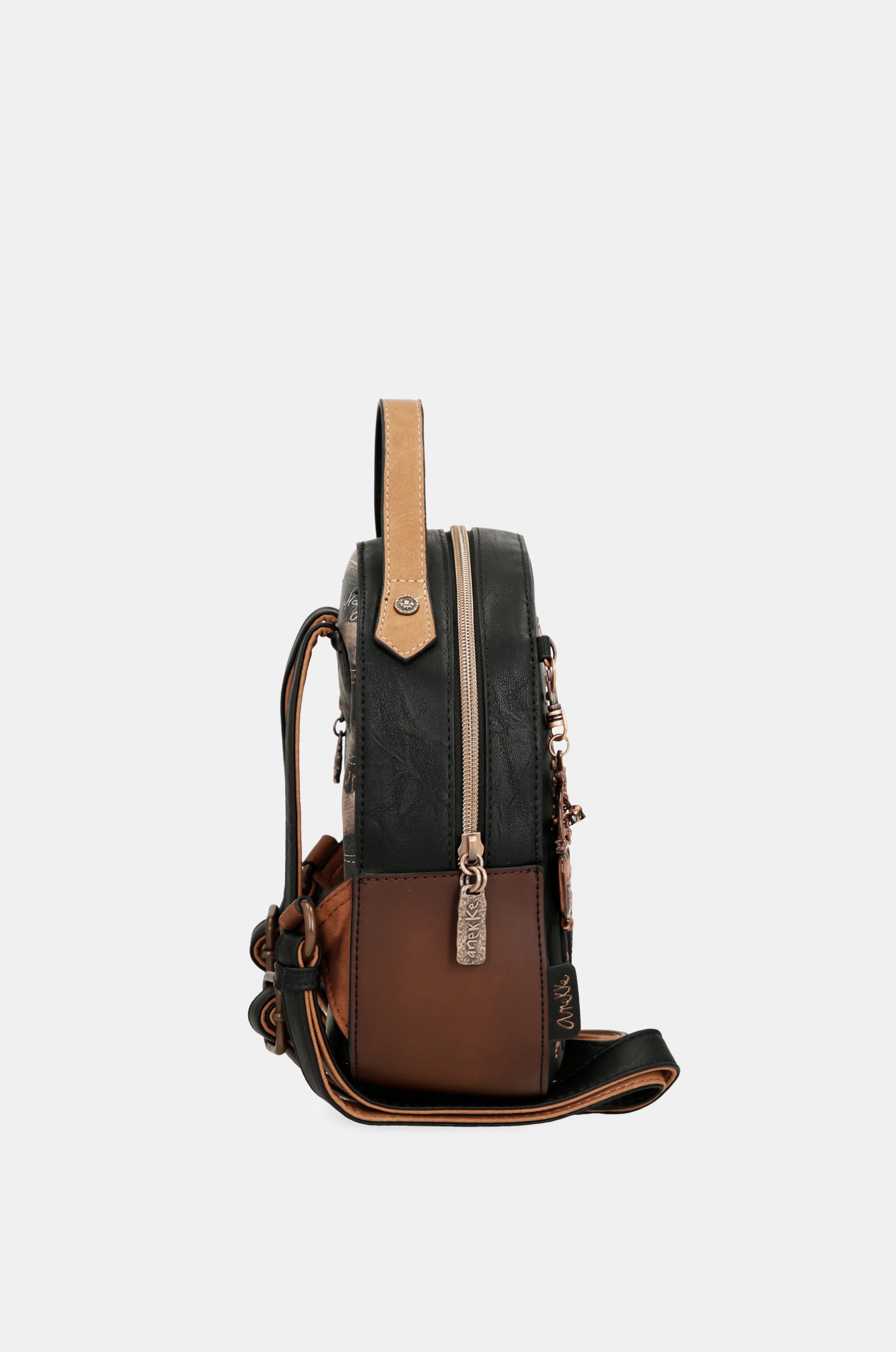 Wild mini black backpack