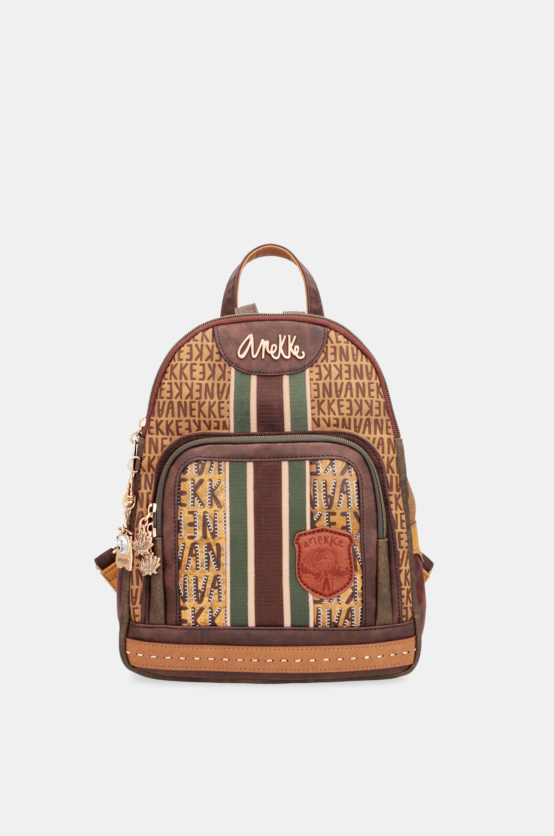 Urban triple compartment backpack