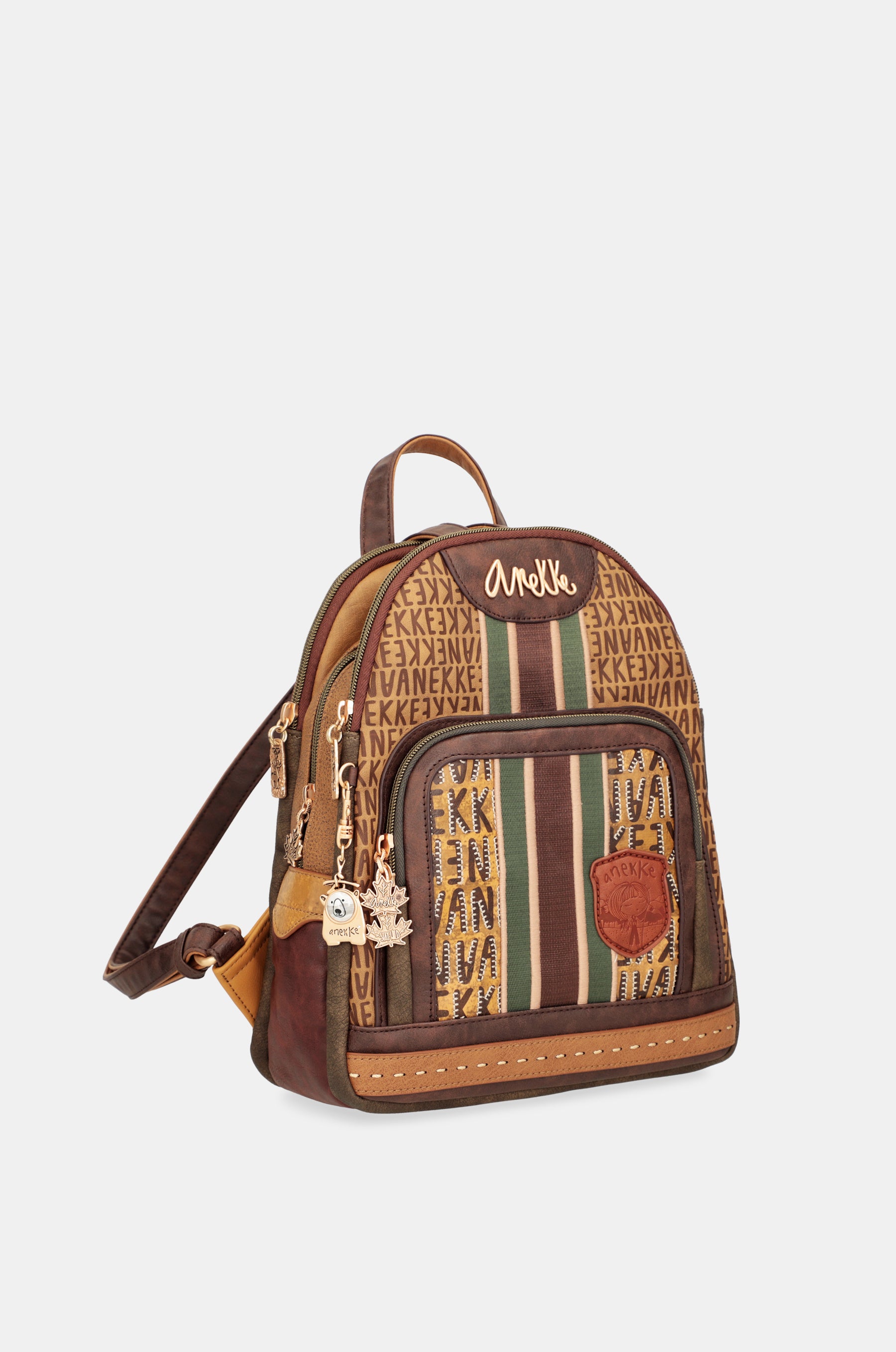 Urban triple compartment backpack