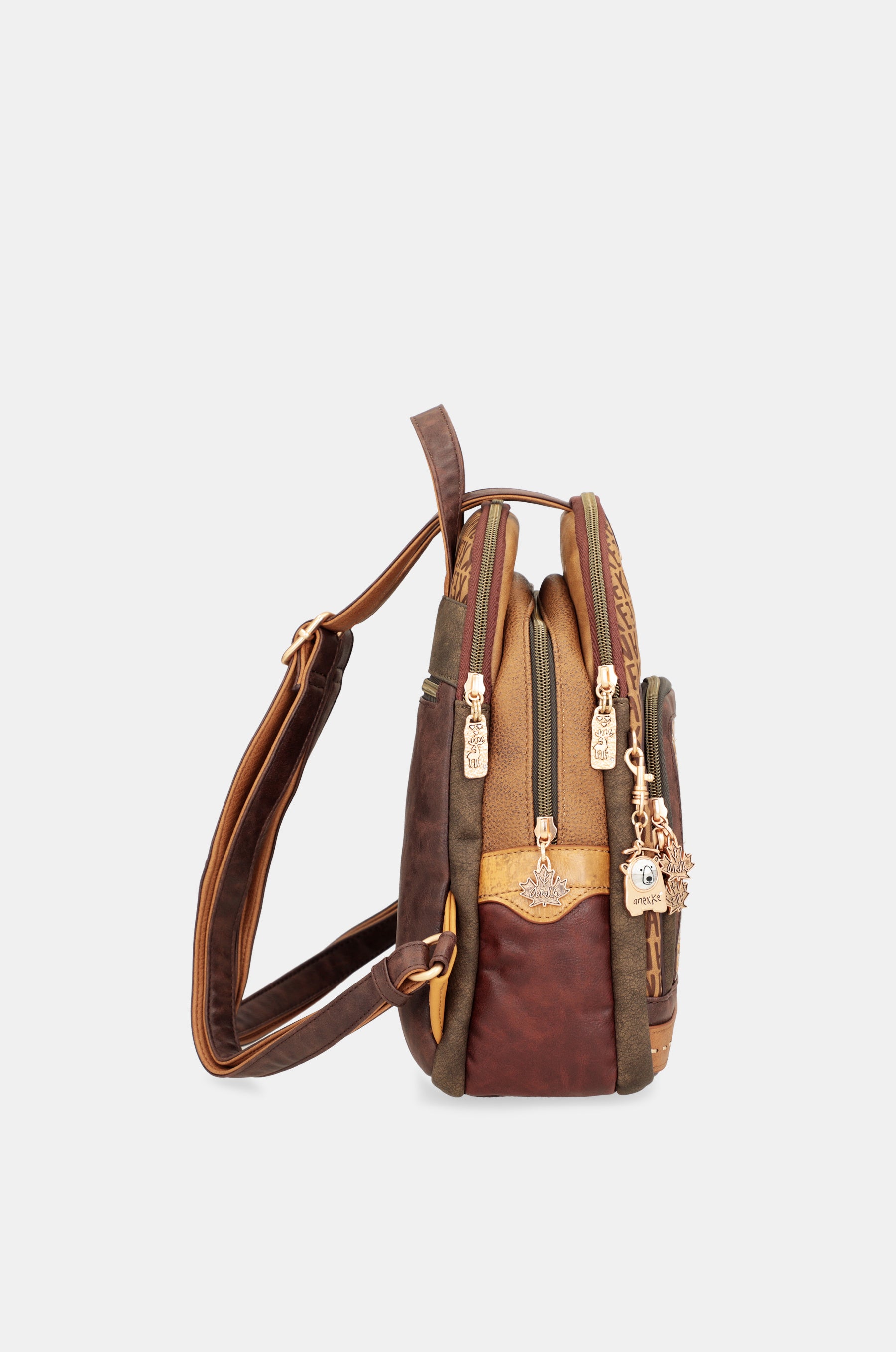 Urban triple compartment backpack
