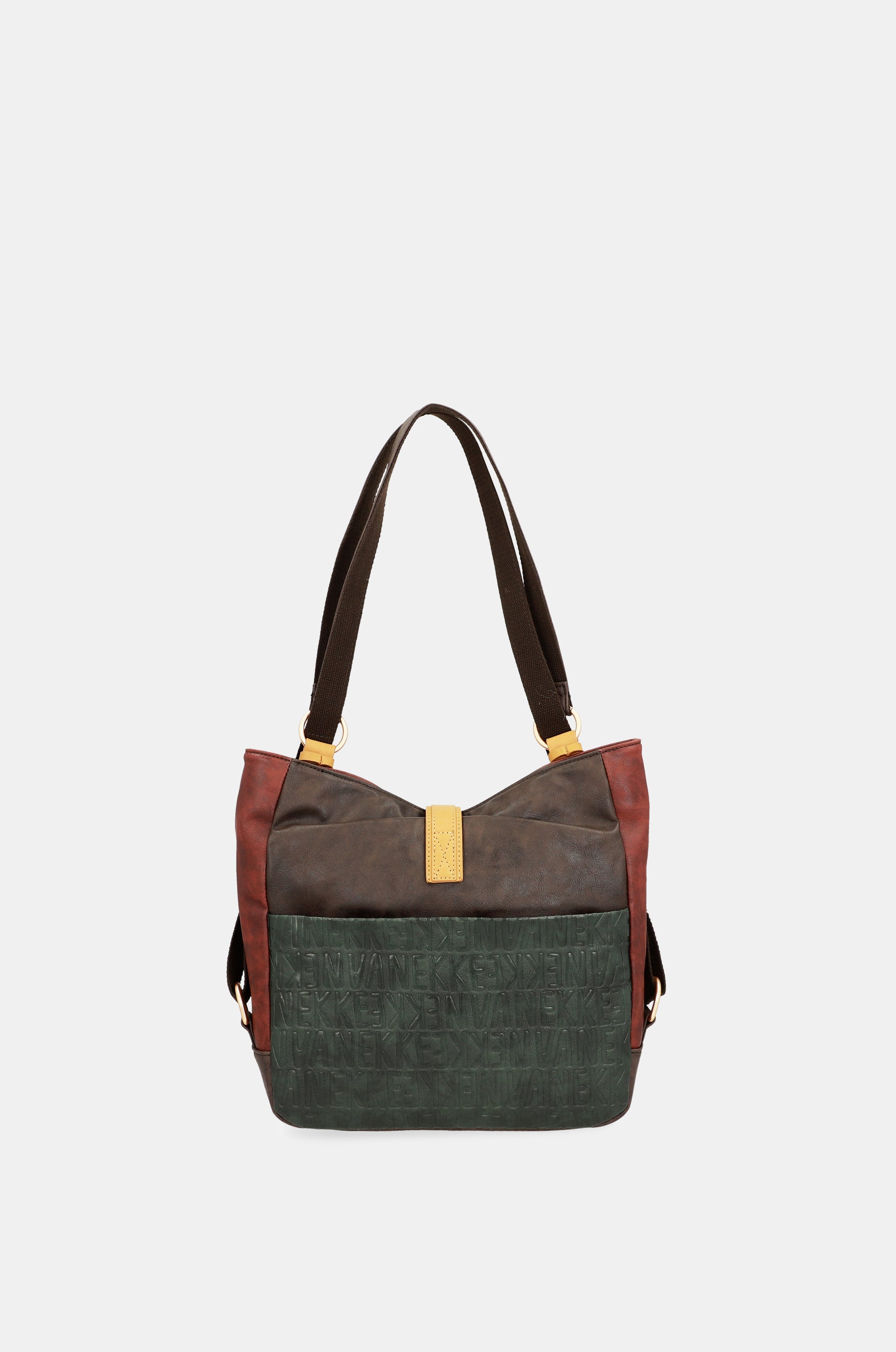 Urban shoulder bag convertible into a backpack