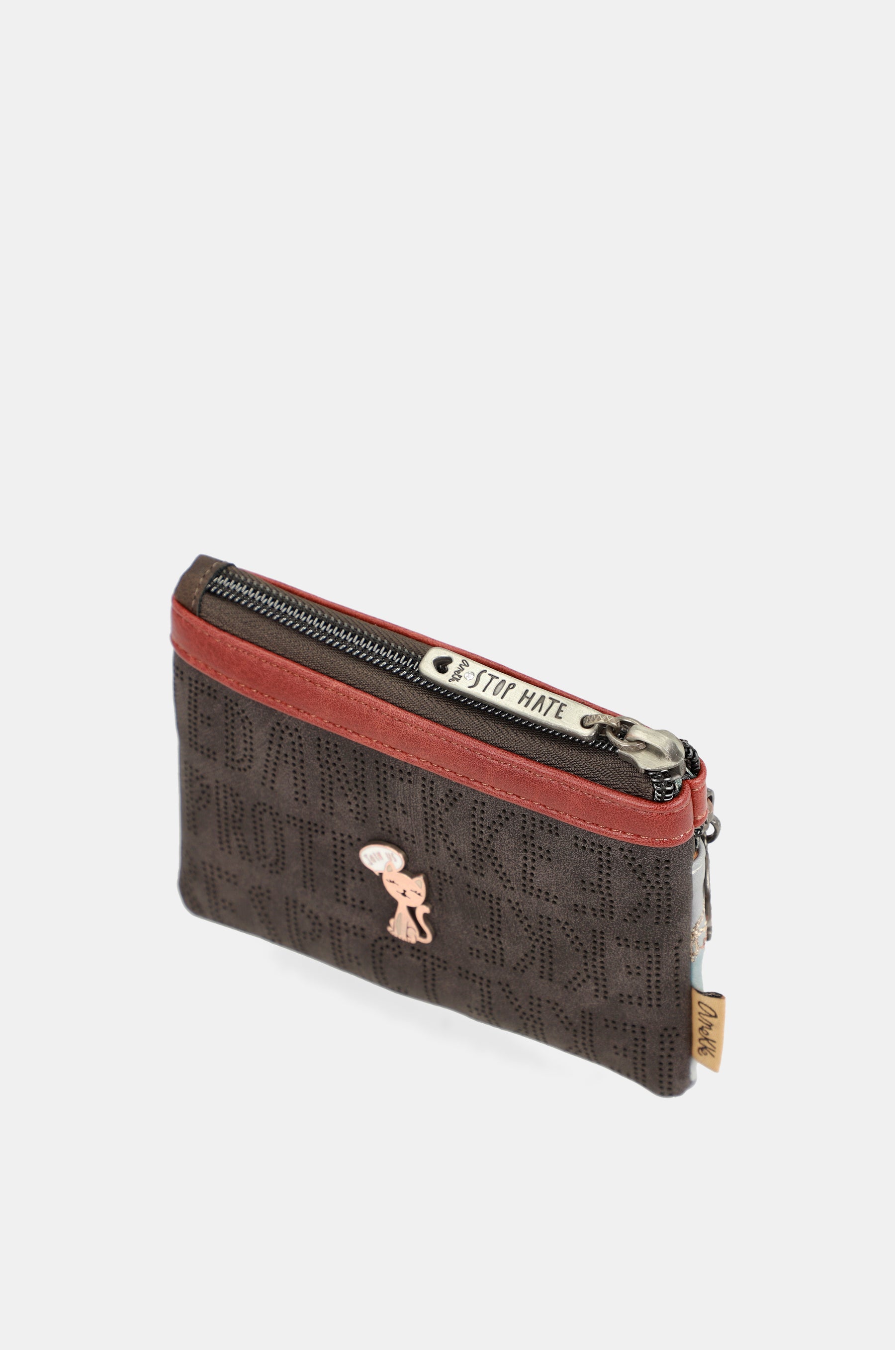 Double zipper coin purse Voice