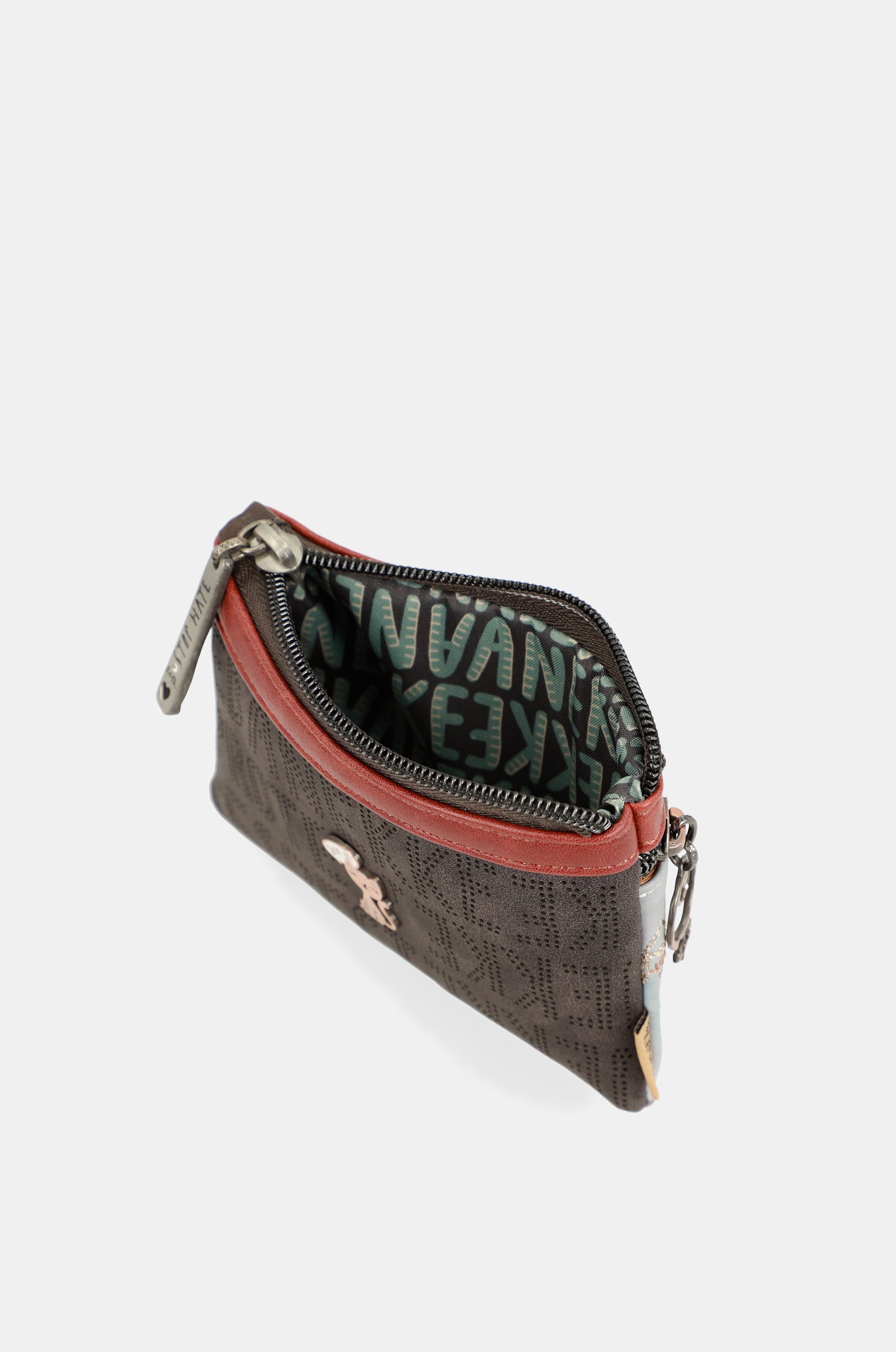 Double zipper coin purse Voice