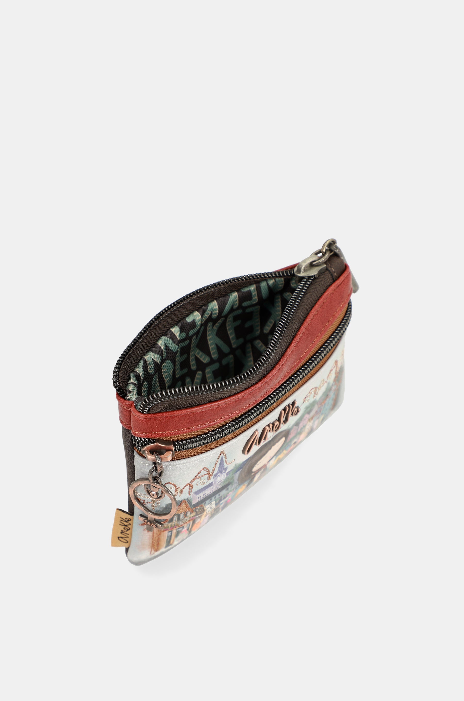 Double zipper coin purse Voice