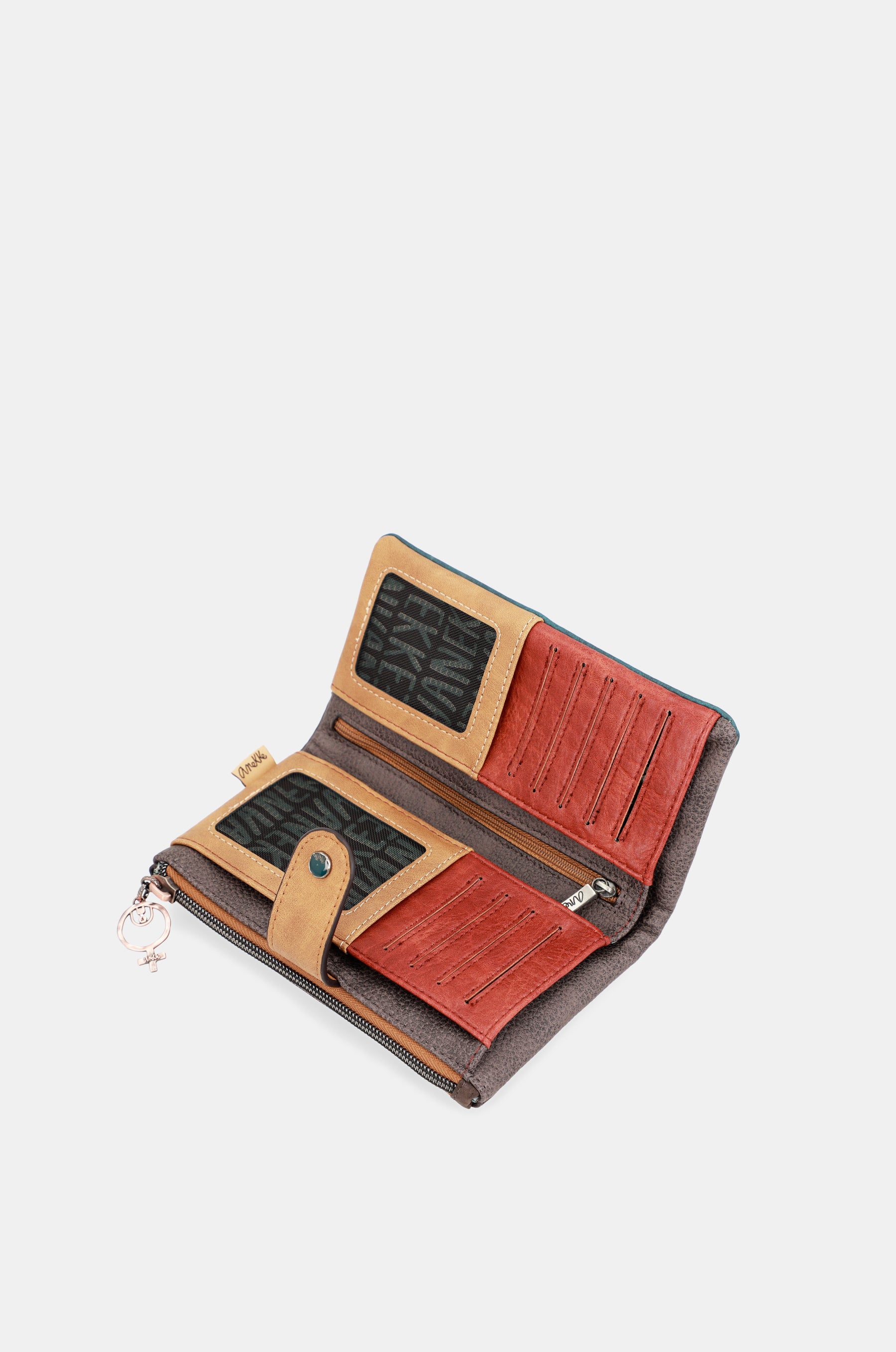 Respect large flexible material wallet