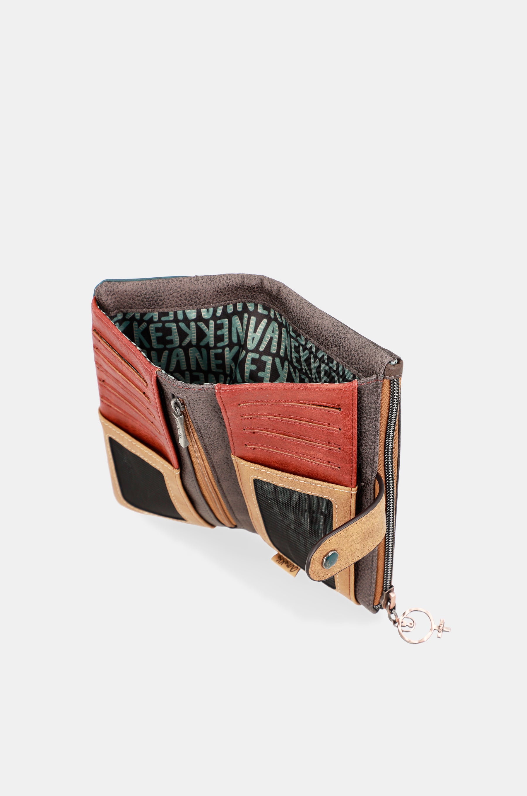Respect large flexible material wallet