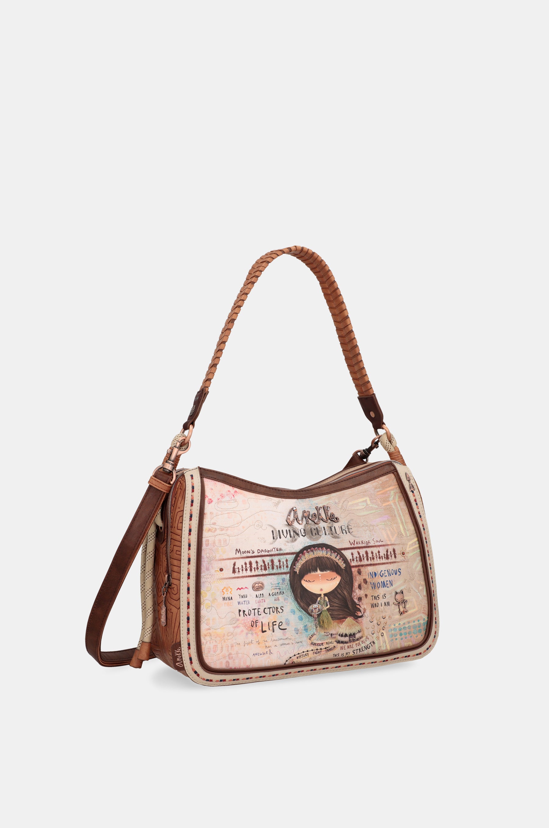 Menire crossbody bag with shoulder strap