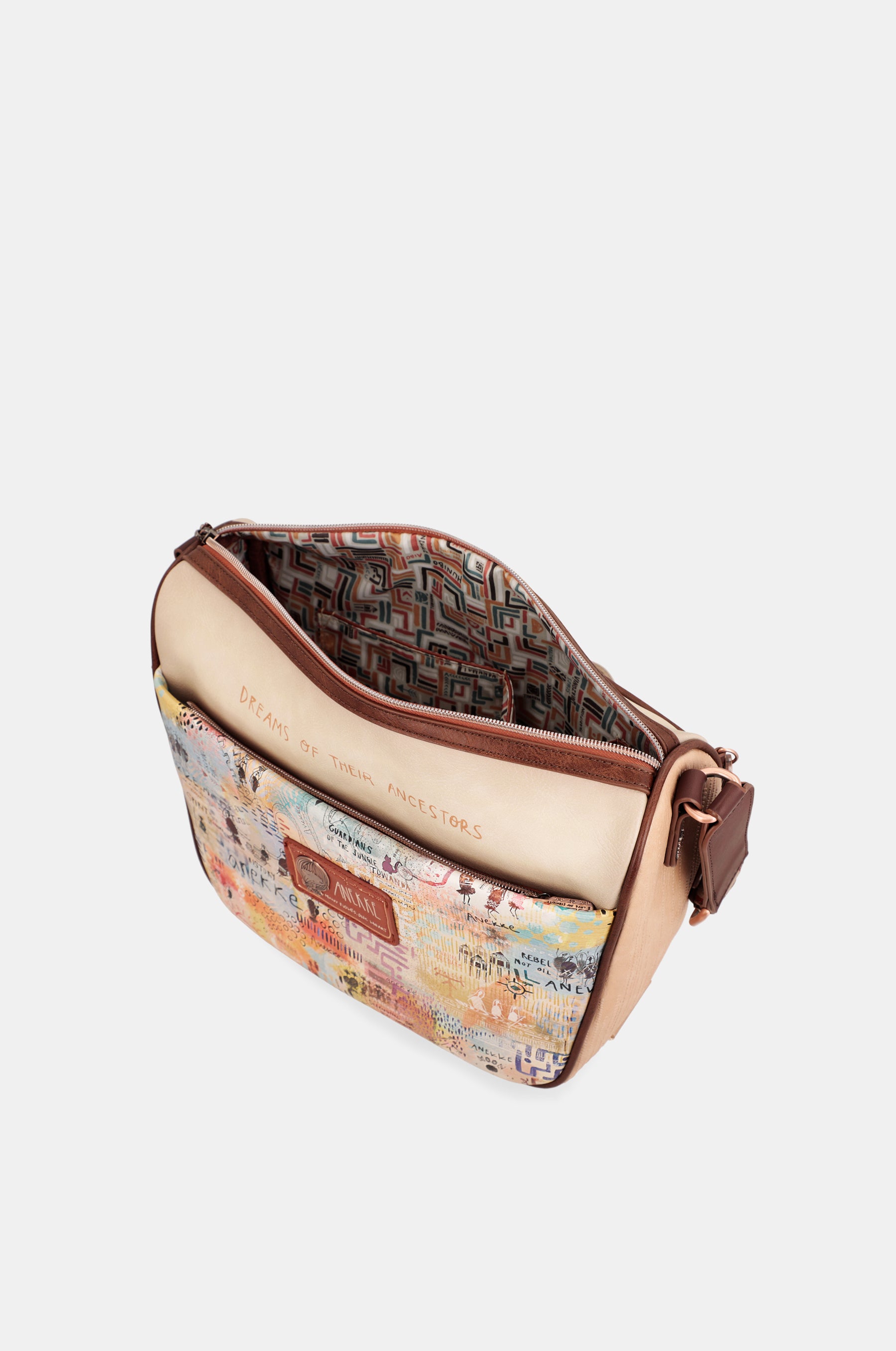 Menire large crossbody bag with pockets