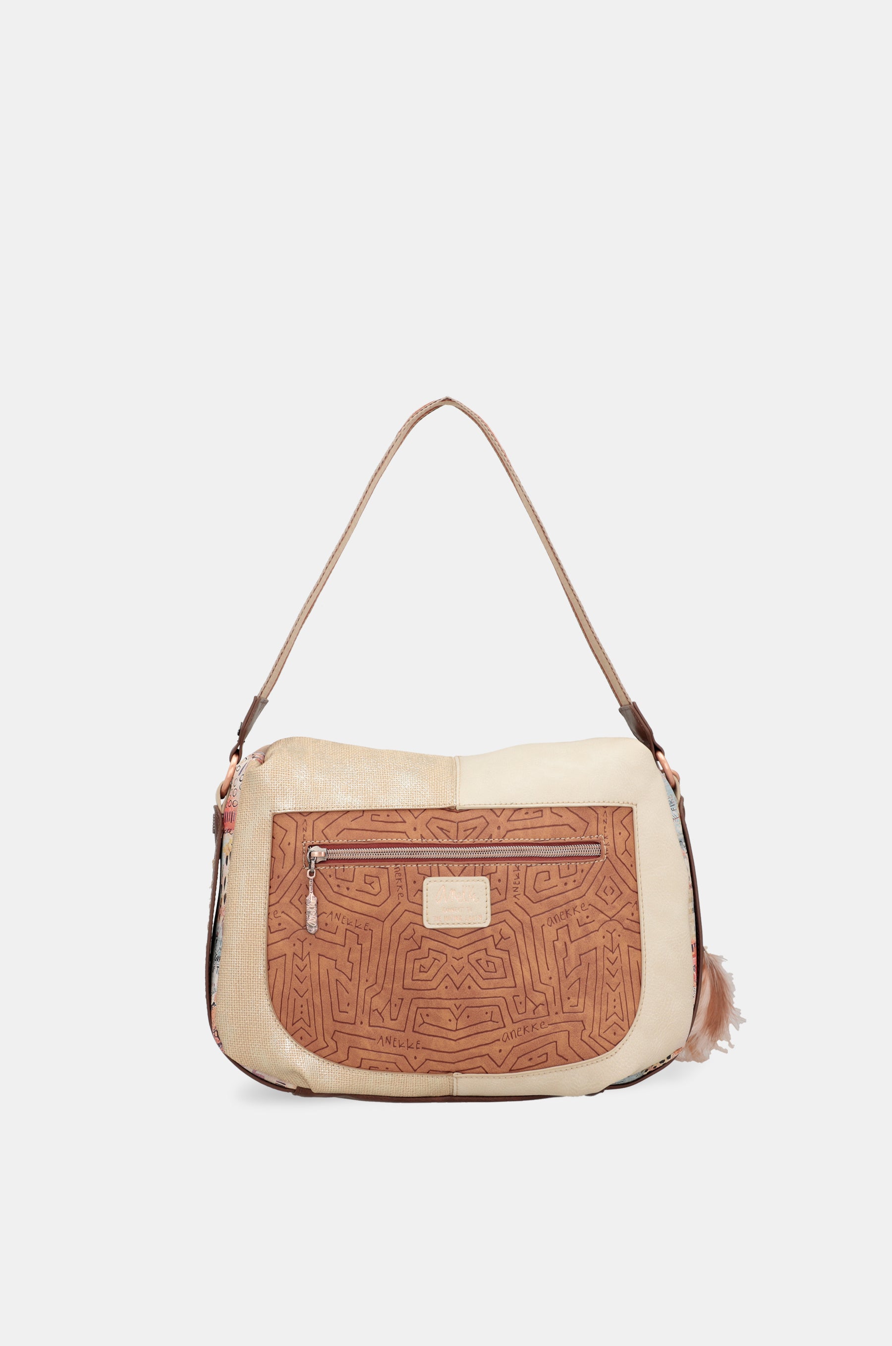 Tribe large crossbody bag with shoulder strap