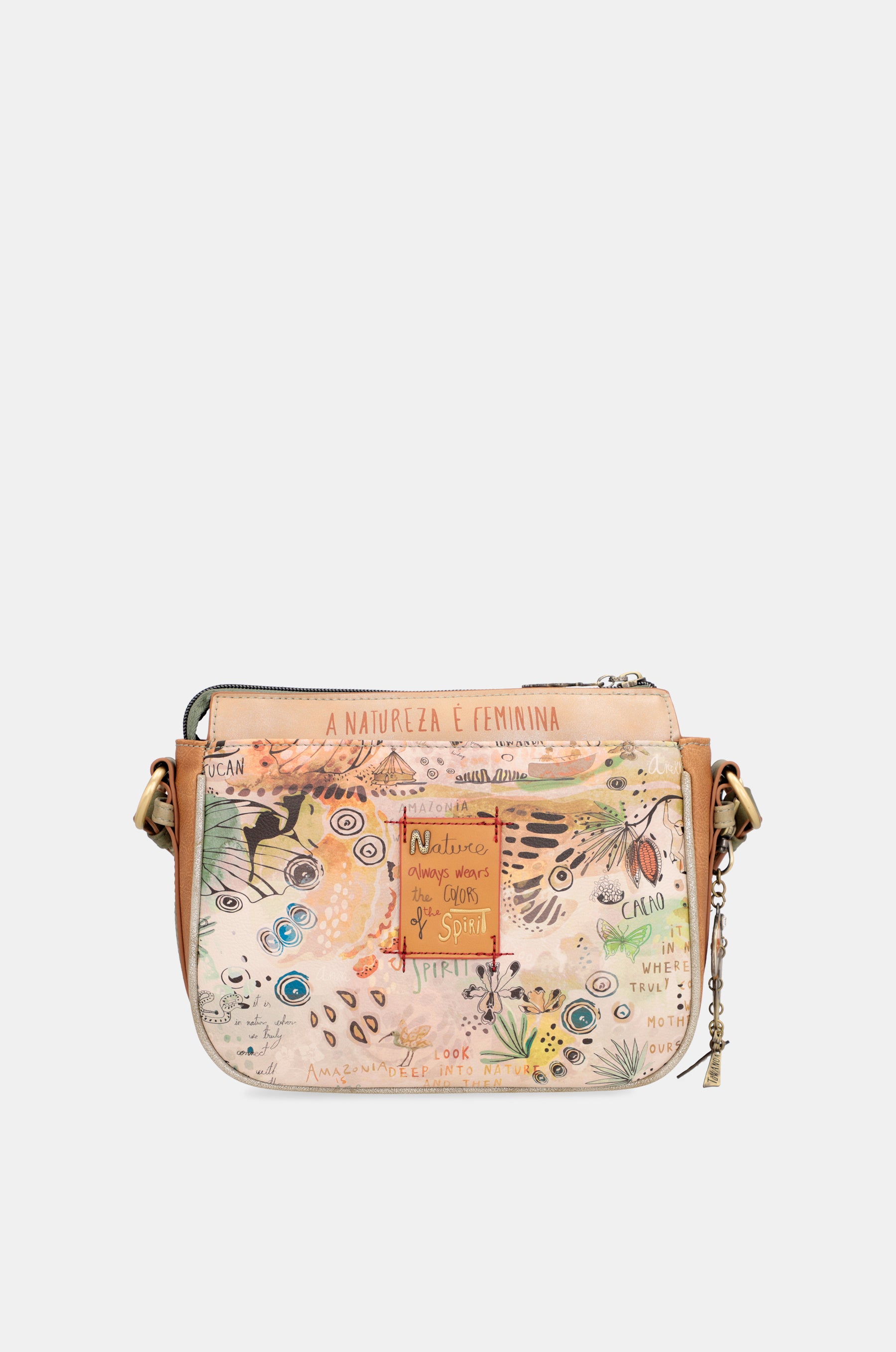Amazonia medium crossbody bag with 3 compartments