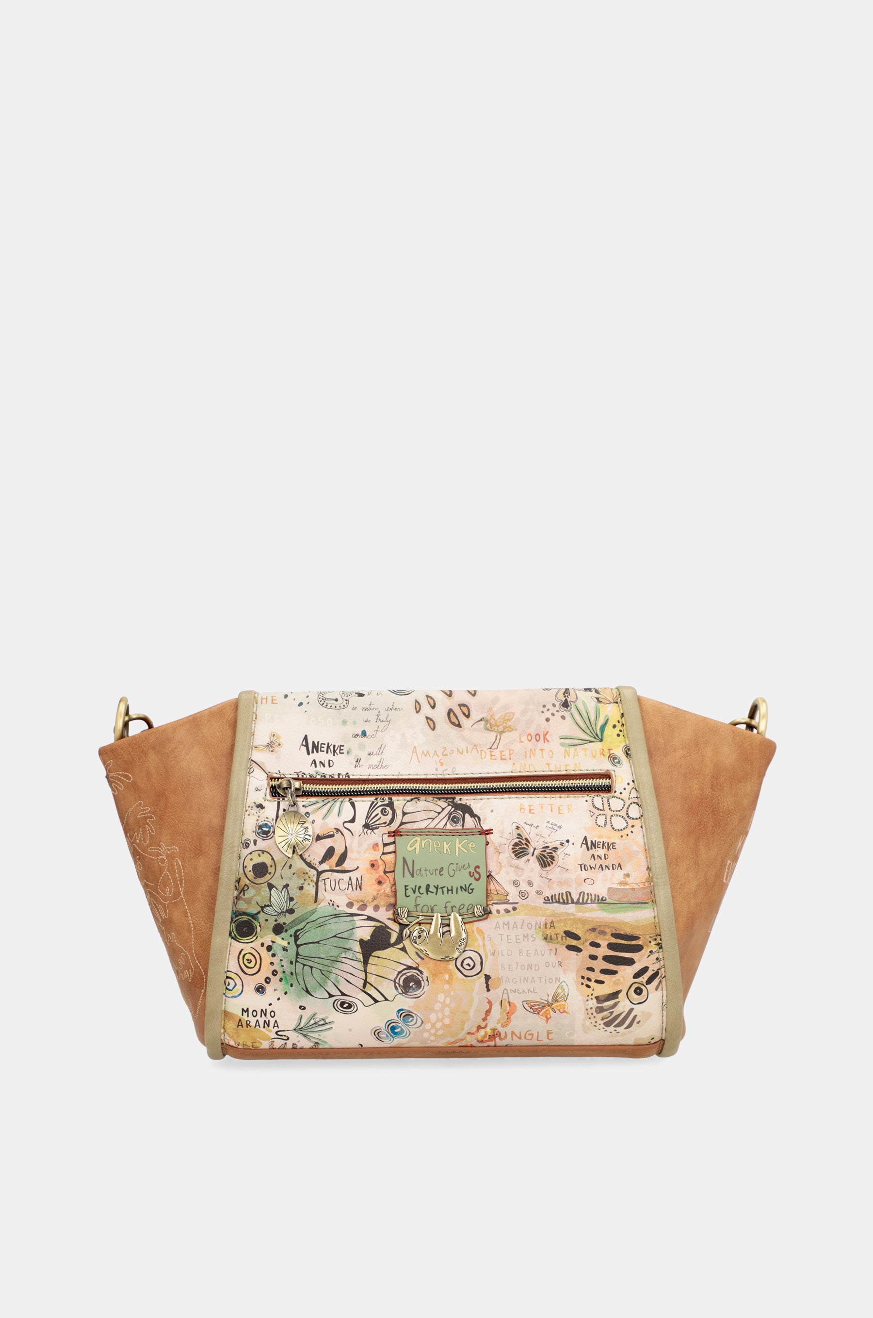 Amazonia printed crossbody bag
