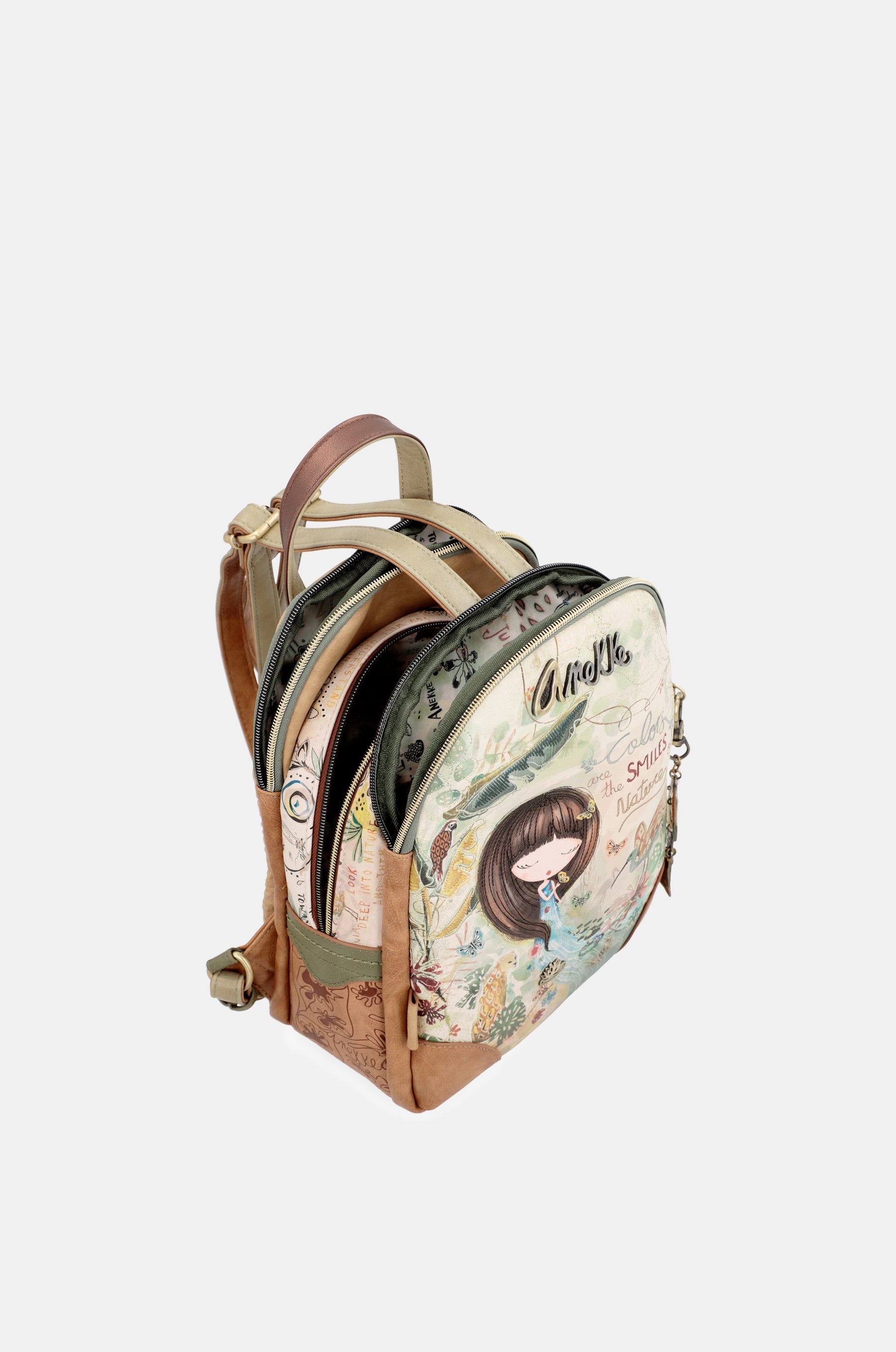 Amazonia triple compartment backpack