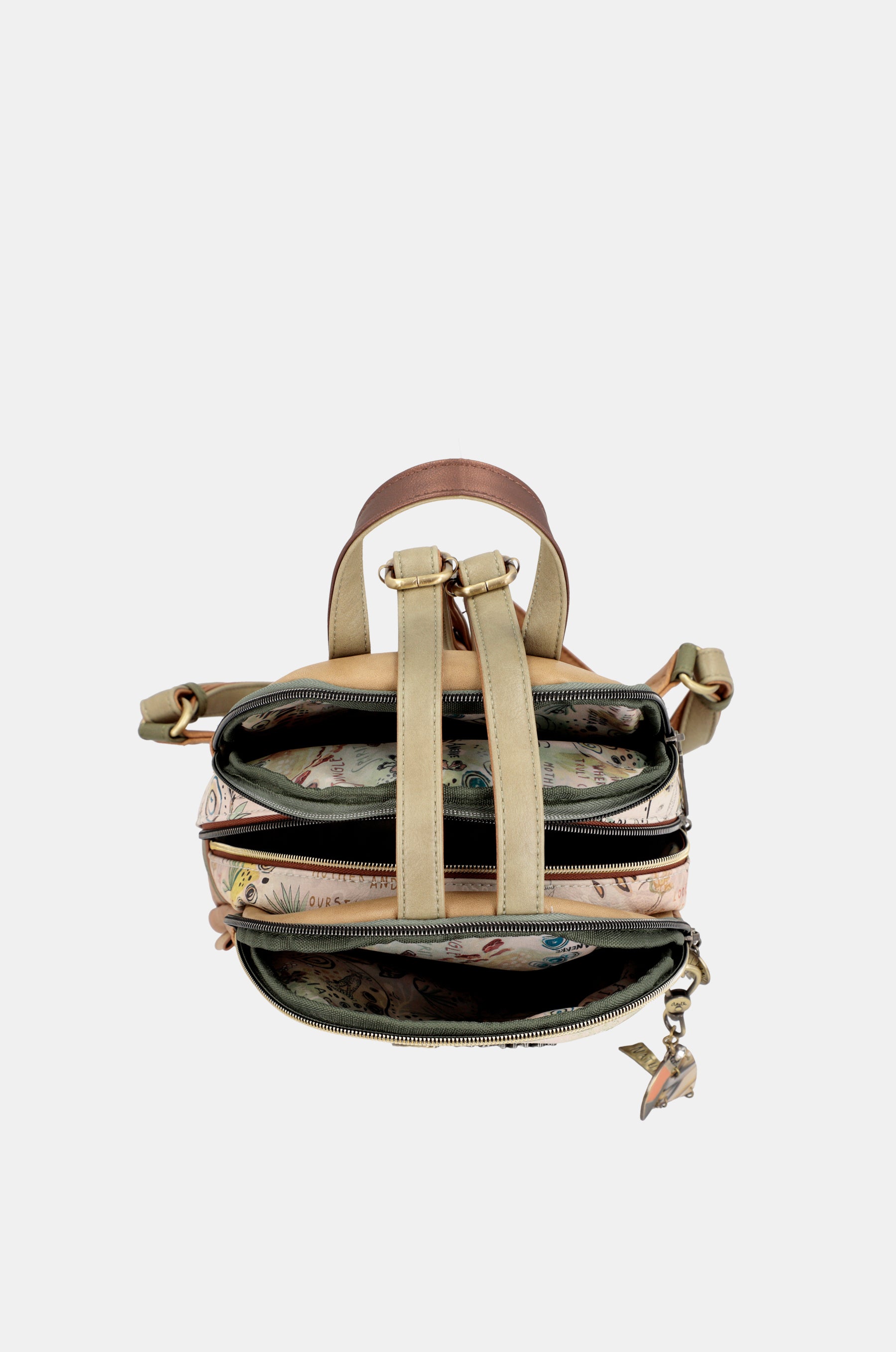 Amazonia triple compartment backpack