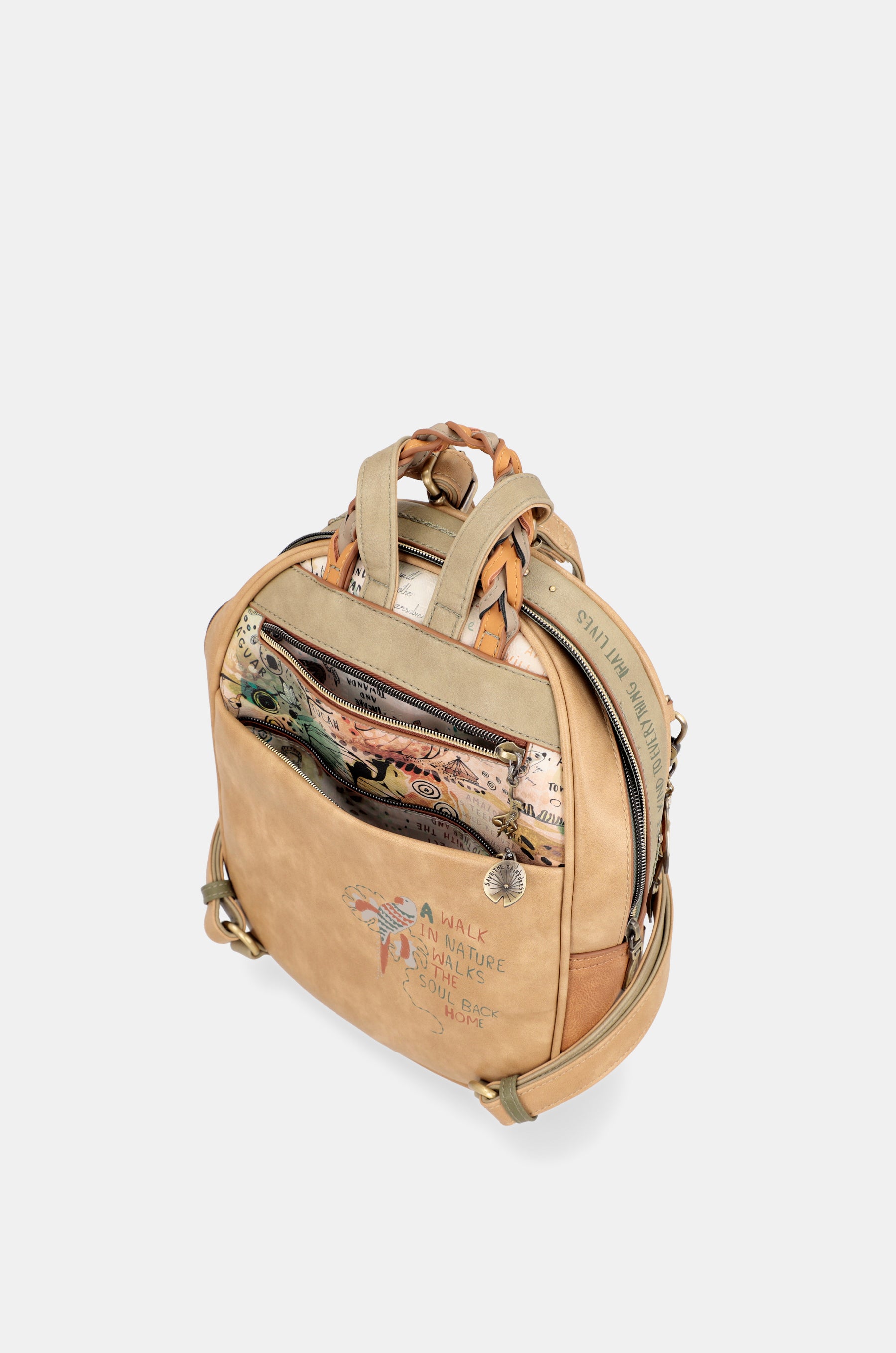 Amazonia backpack with front pocket