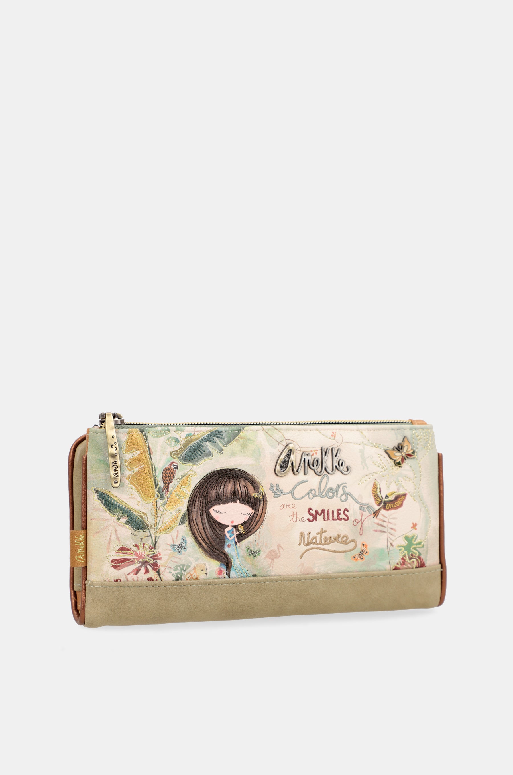 Amazonia large flexible RFID wallet