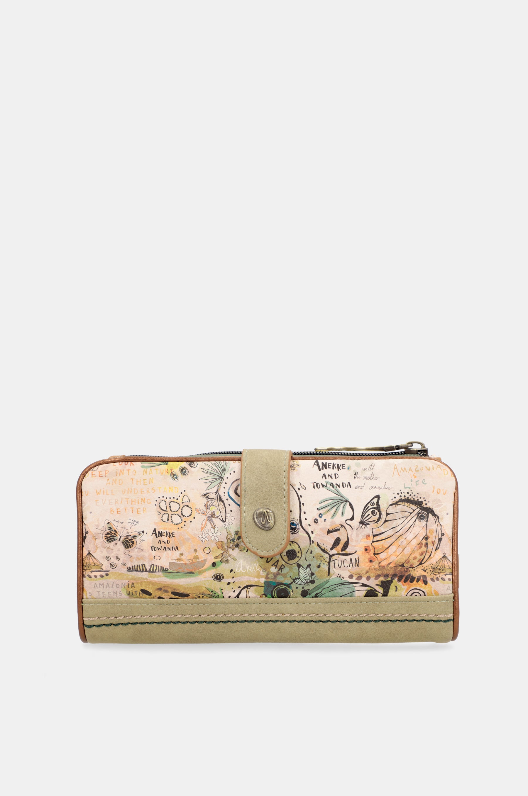 Amazonia large flexible RFID wallet