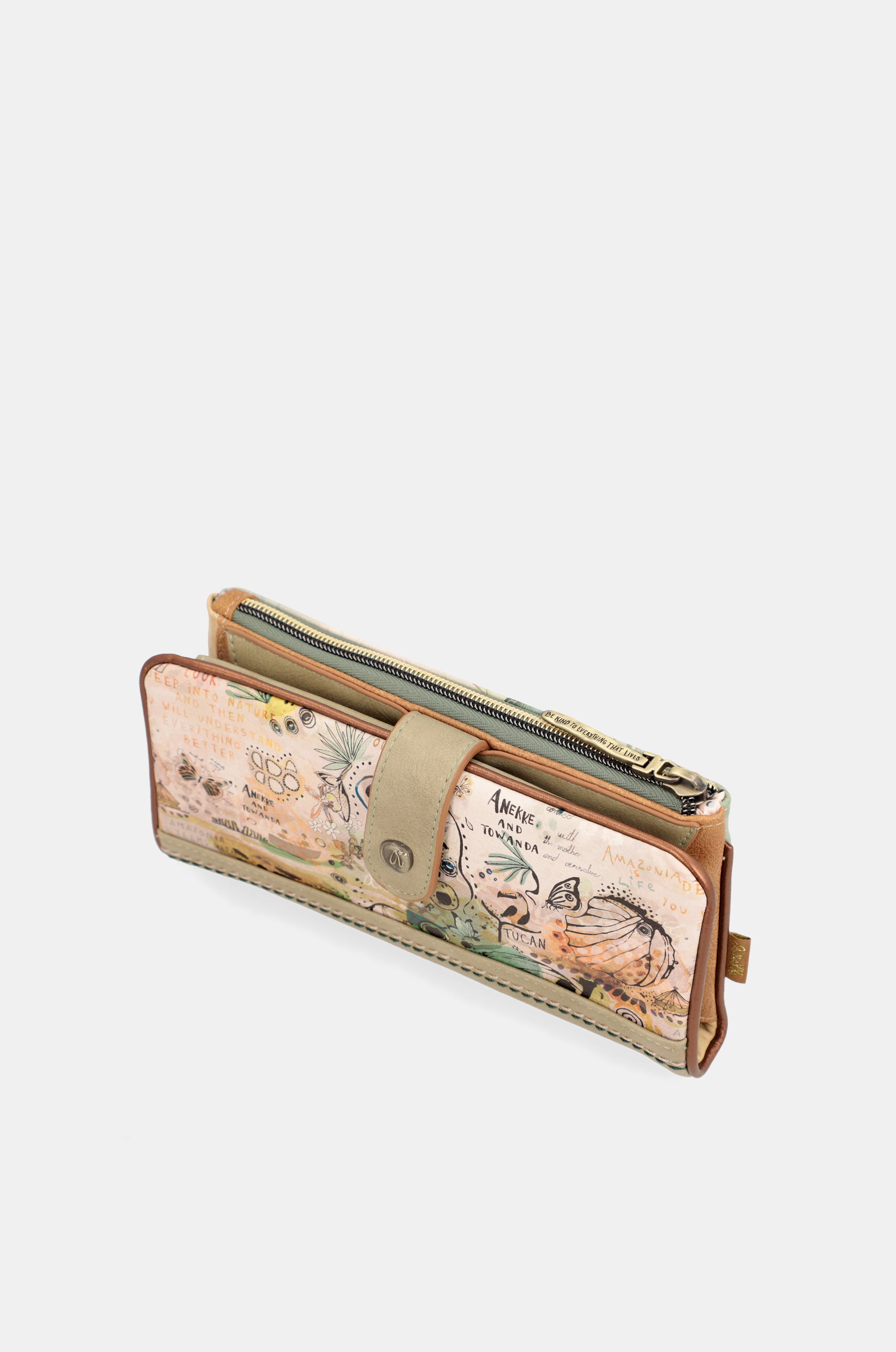 Amazonia large flexible RFID wallet