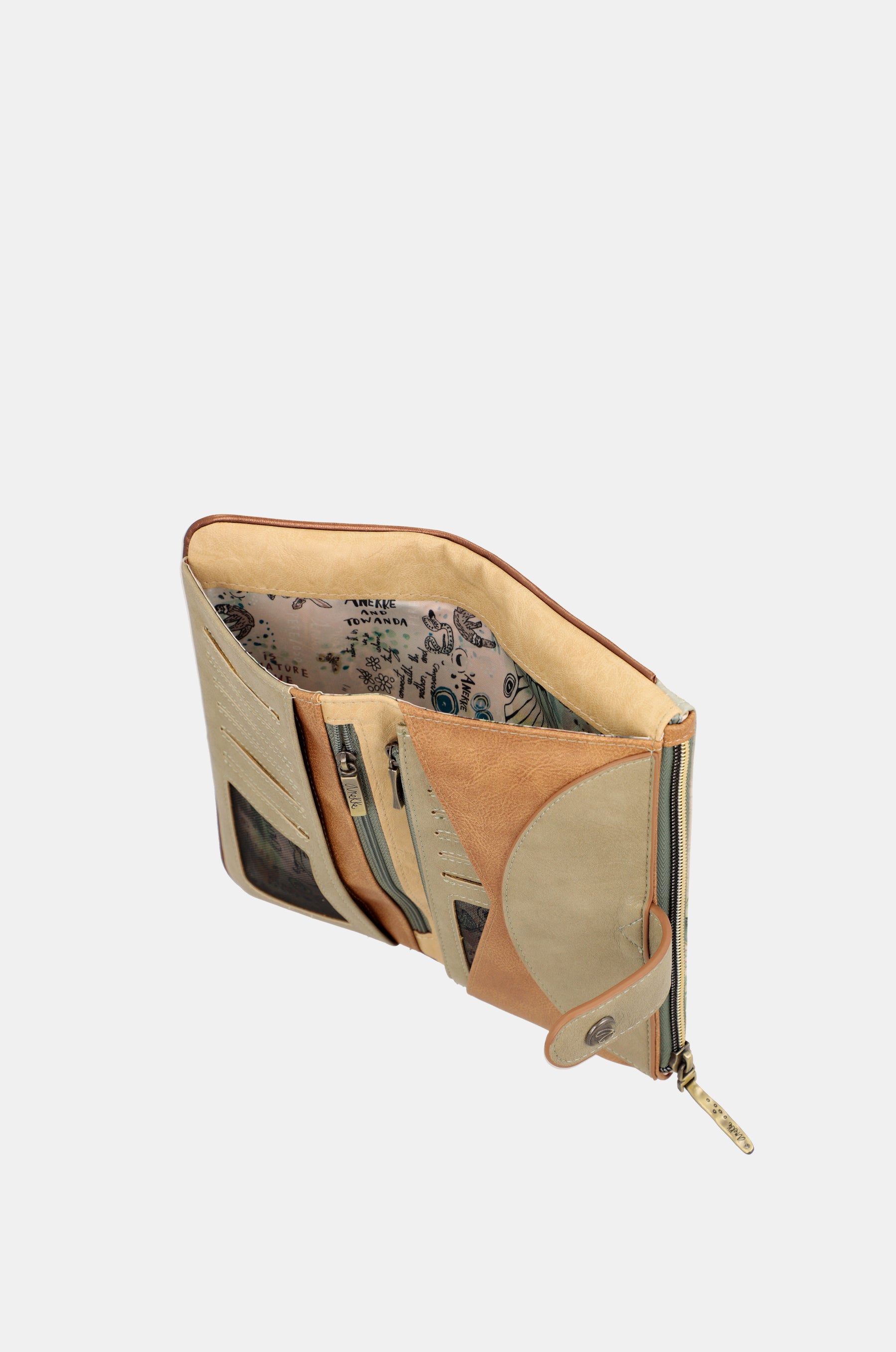 Amazonia large flexible RFID wallet