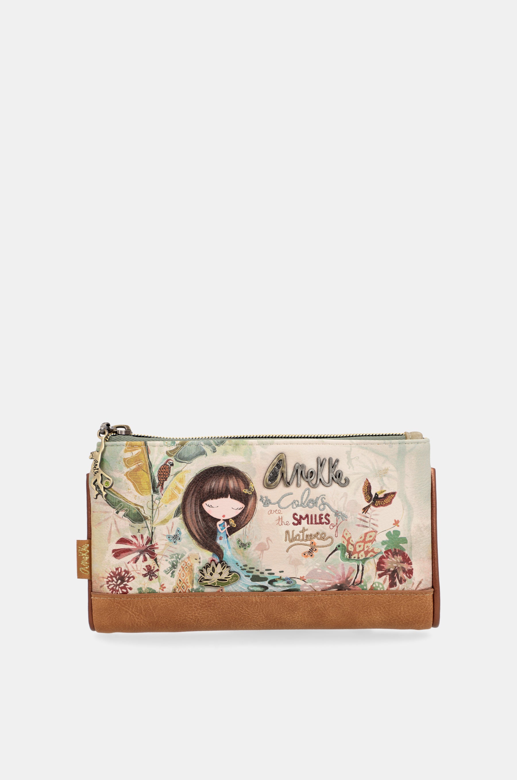 Amazonia RFID embossed flexi wallet