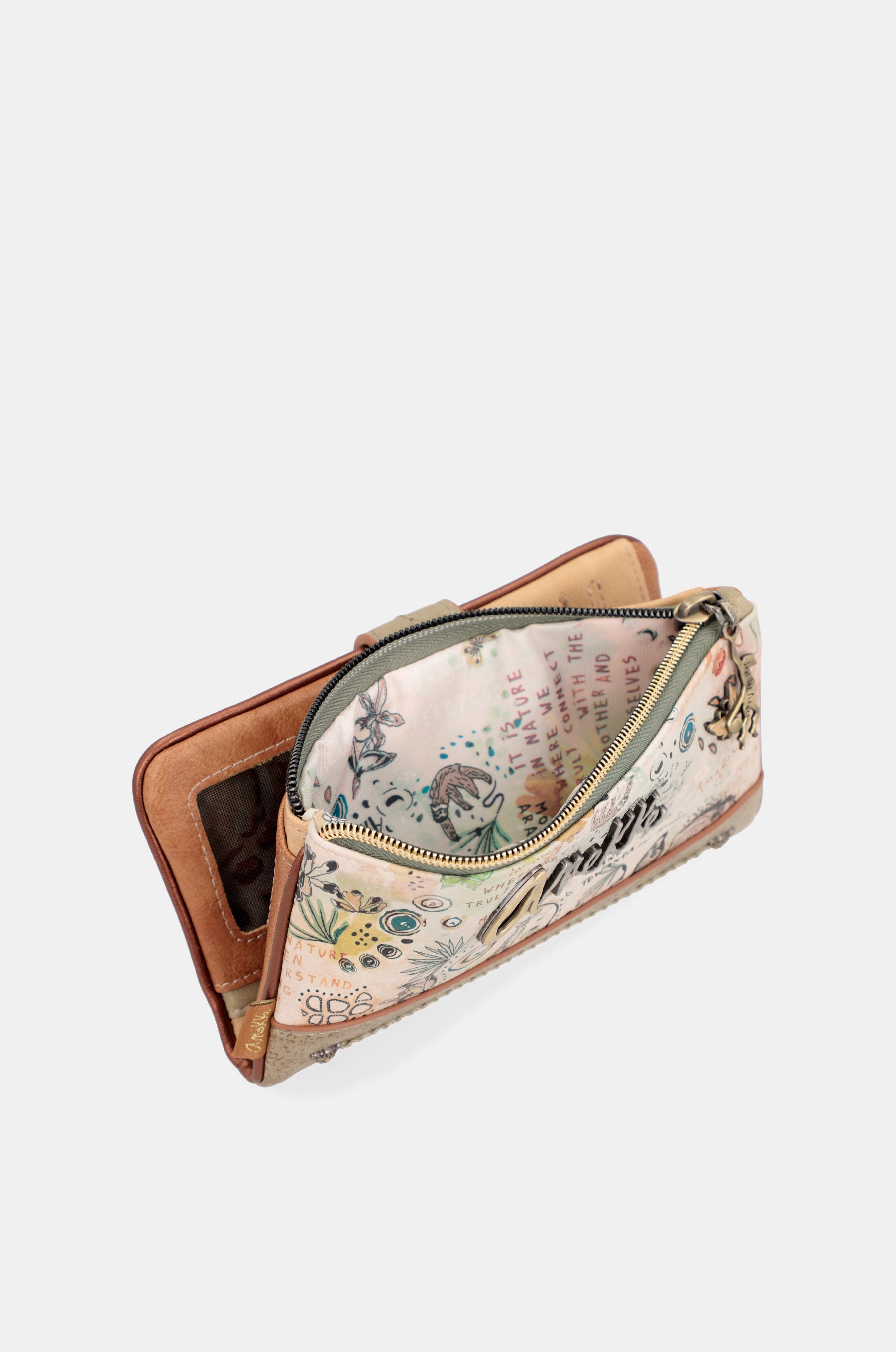 Butterfly large flexible RFID wallet