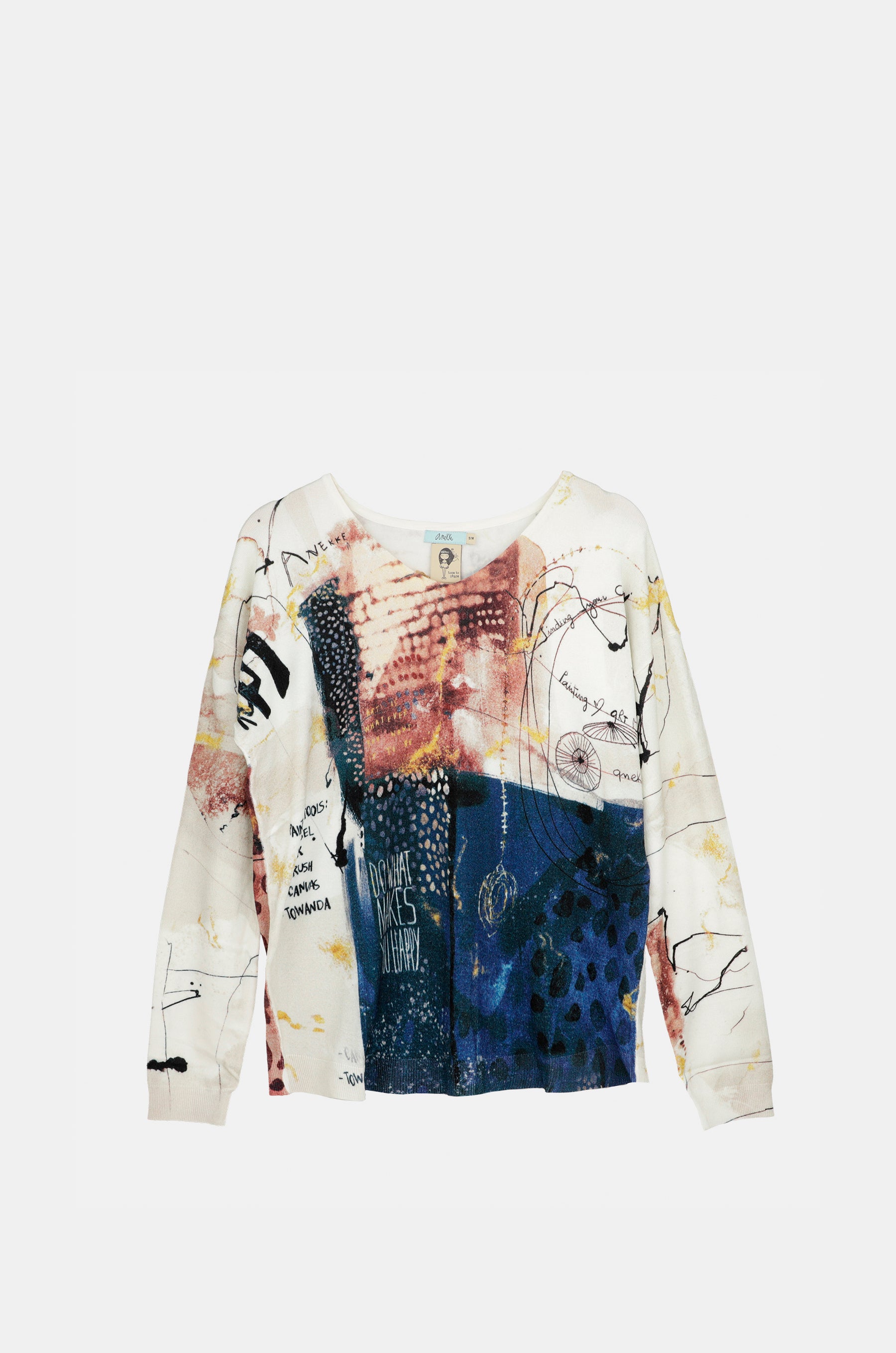 Brush Patterned Sweater