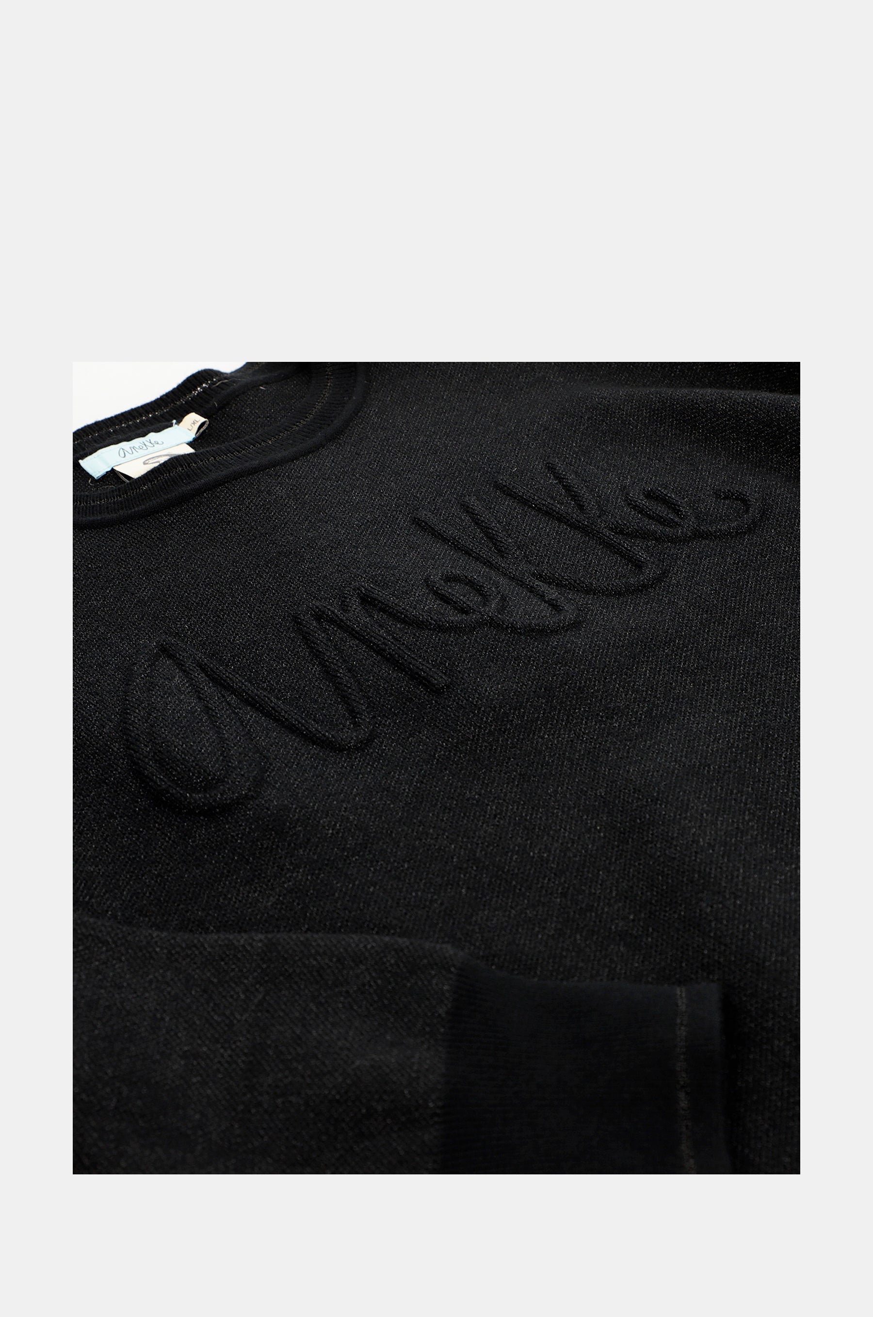 Black Contemporary Sweater