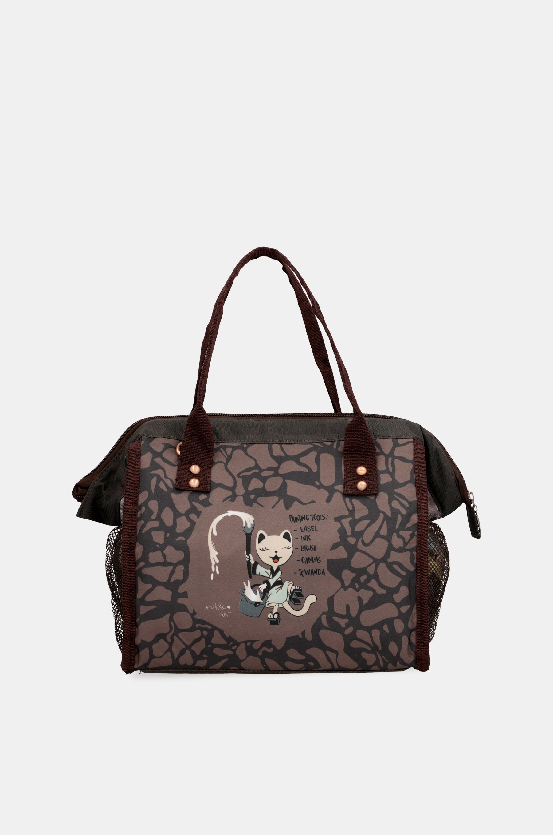 Shōen food bag with shoulder strap