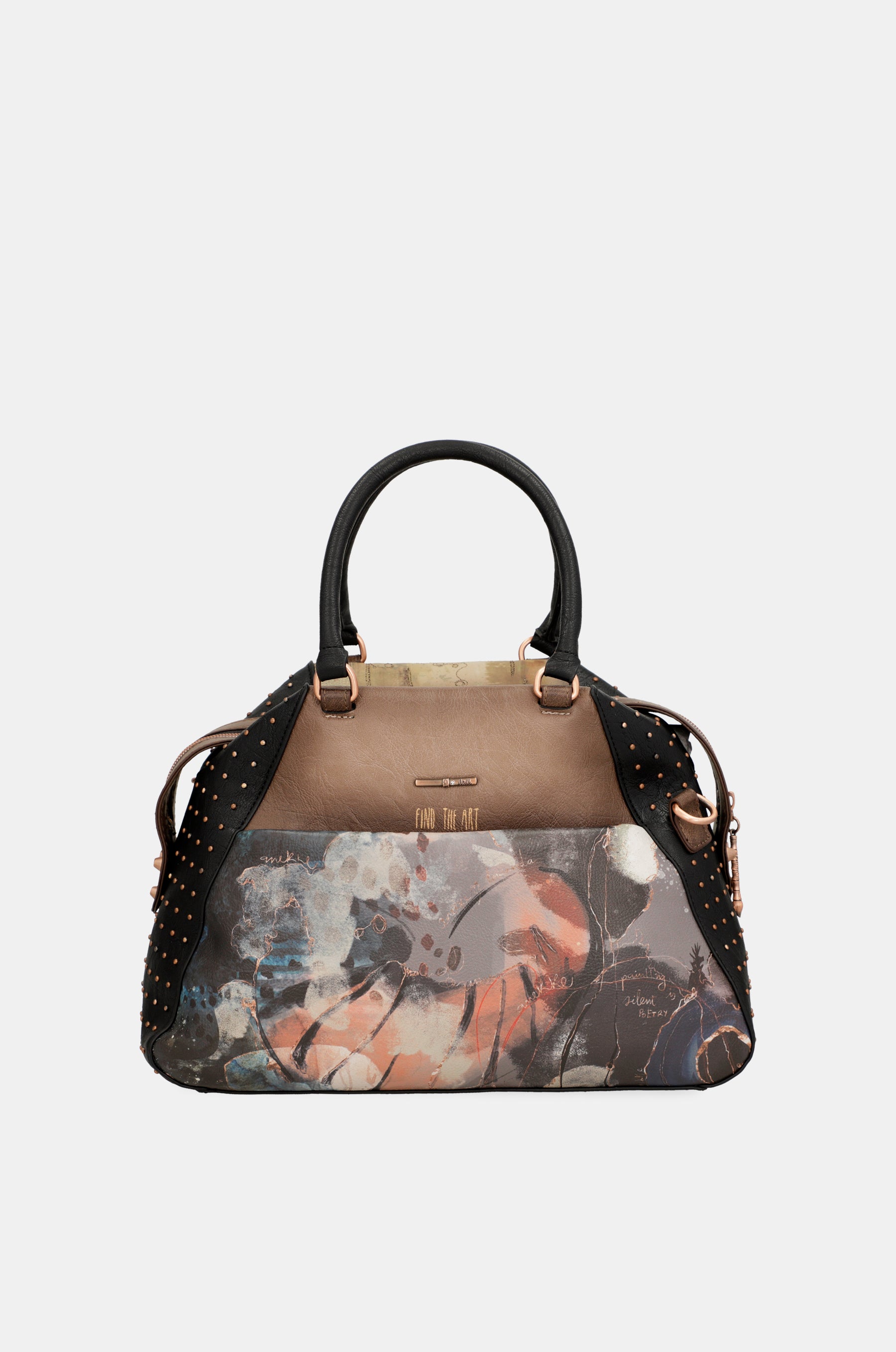 Shōen large black tote bag