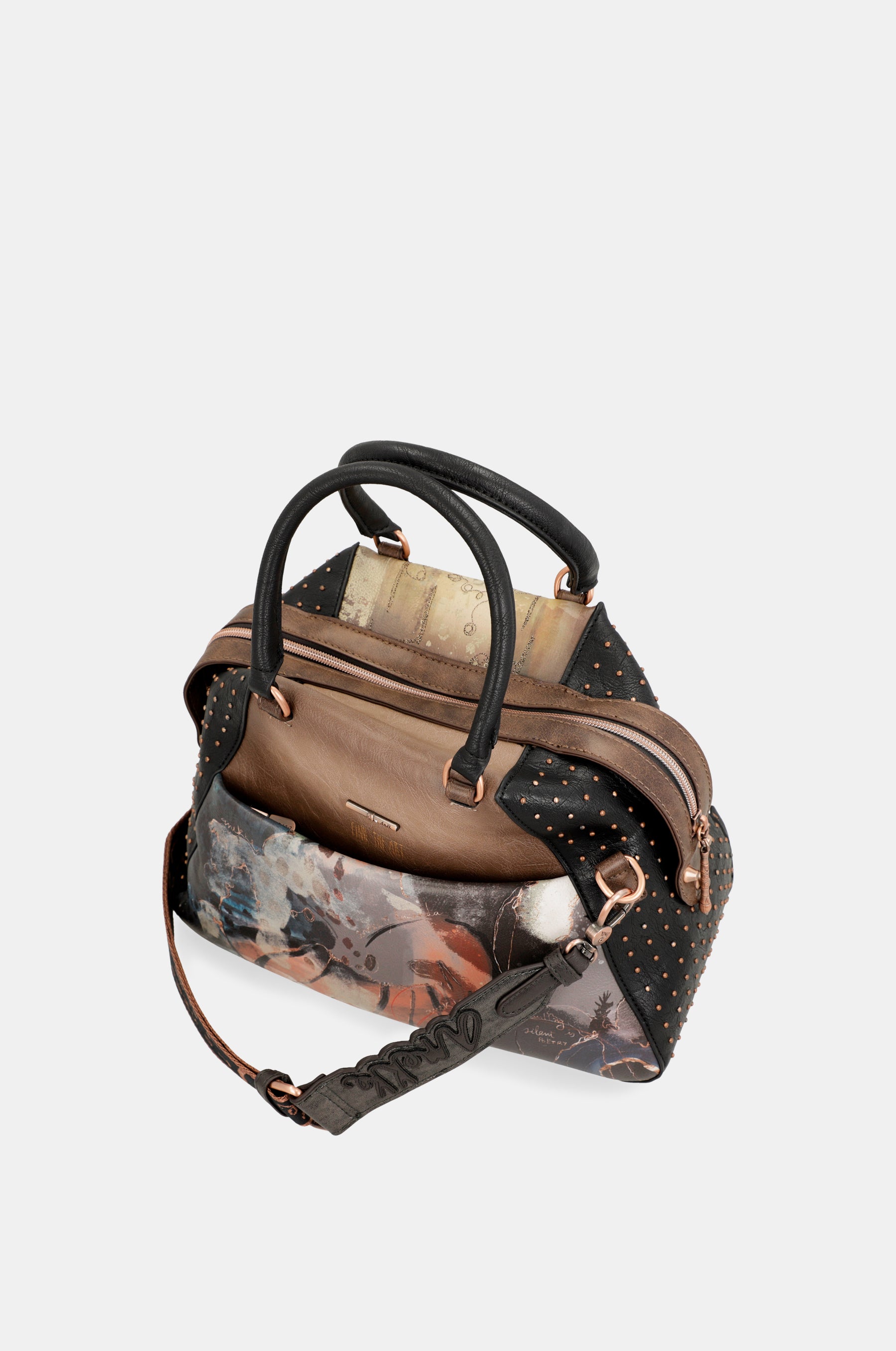 Shōen large black tote bag