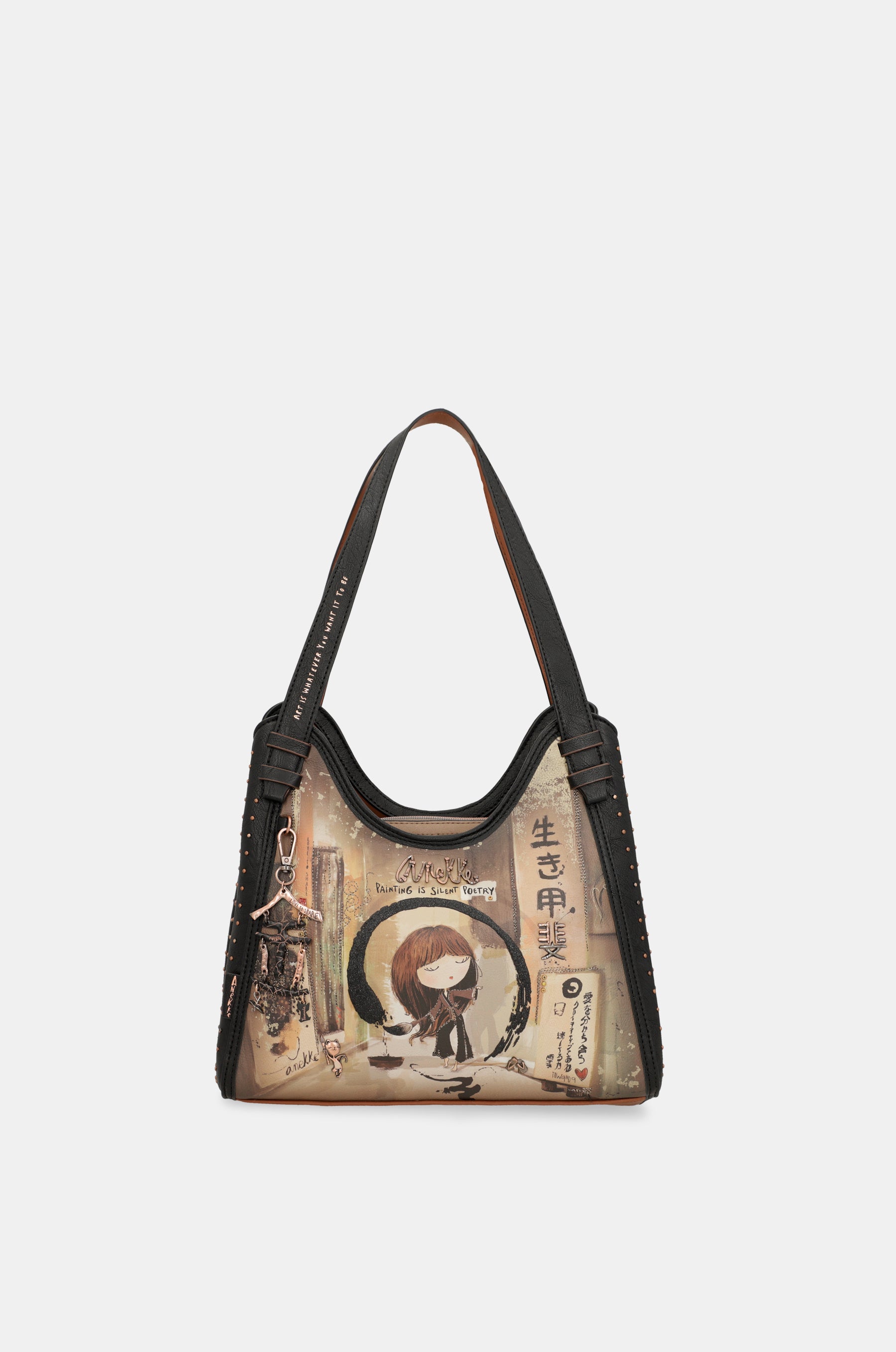 Shōen 2-handle shoulder bag