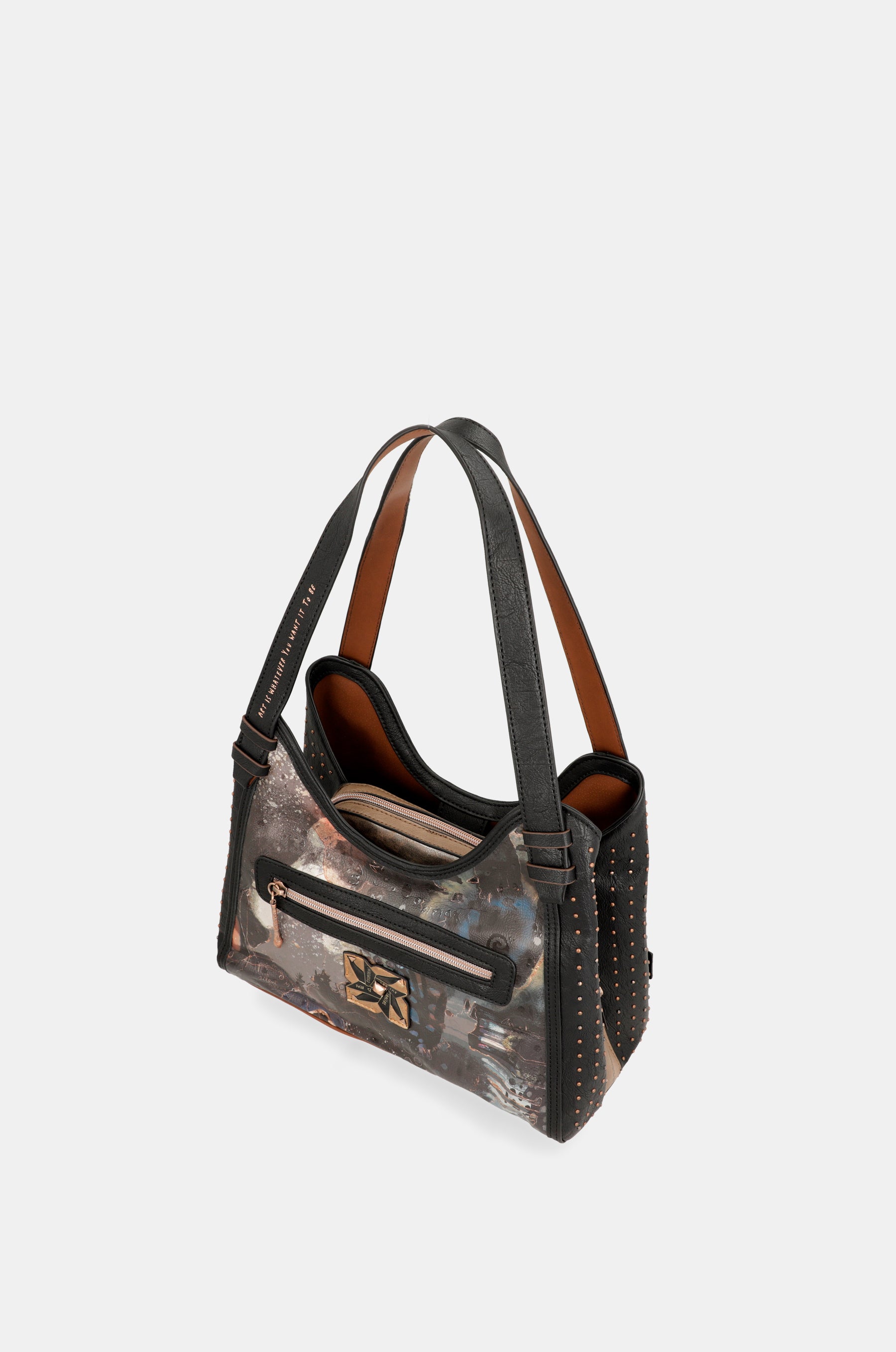 Shōen 2-handle shoulder bag