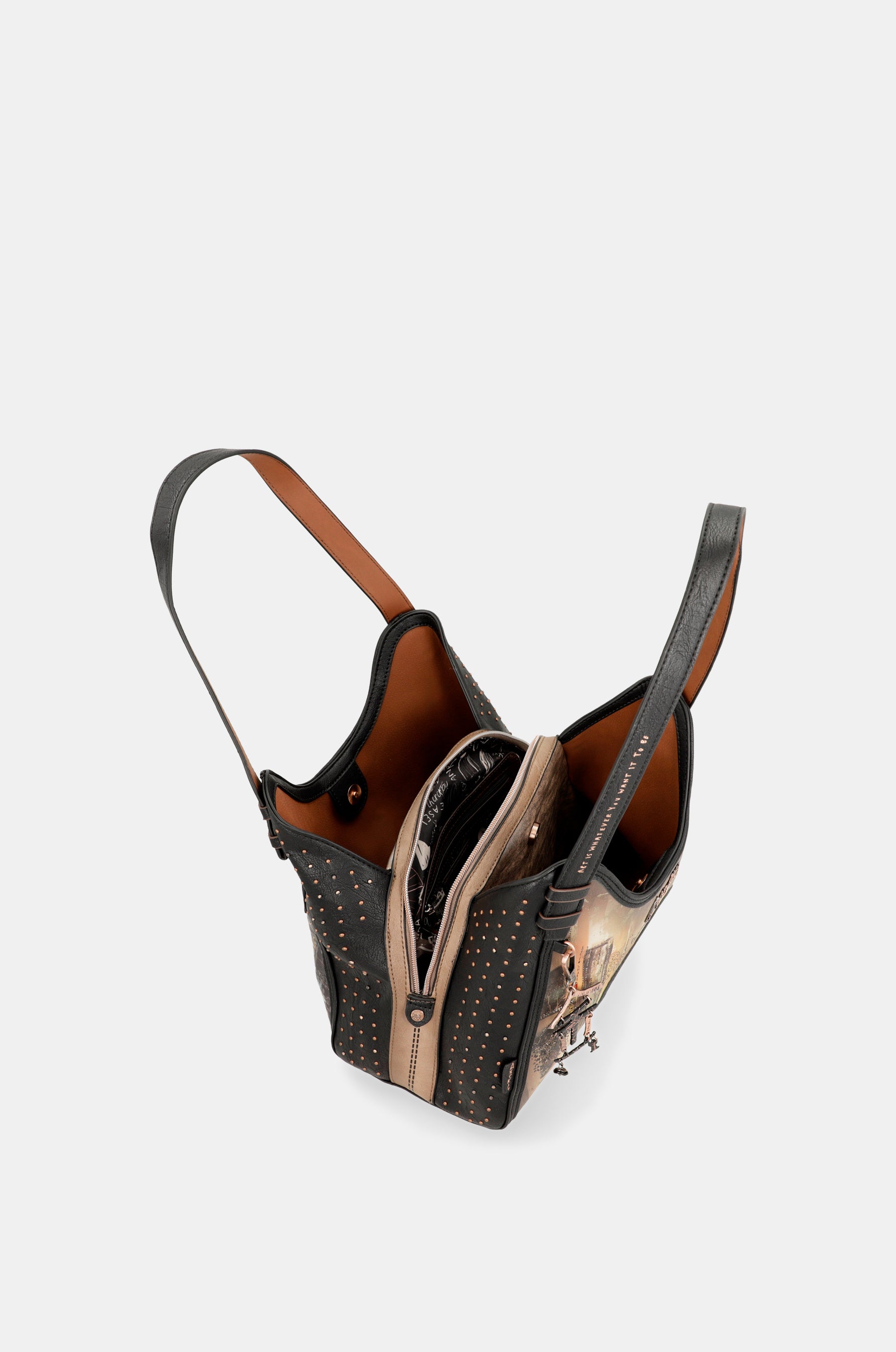Shōen 2-handle shoulder bag