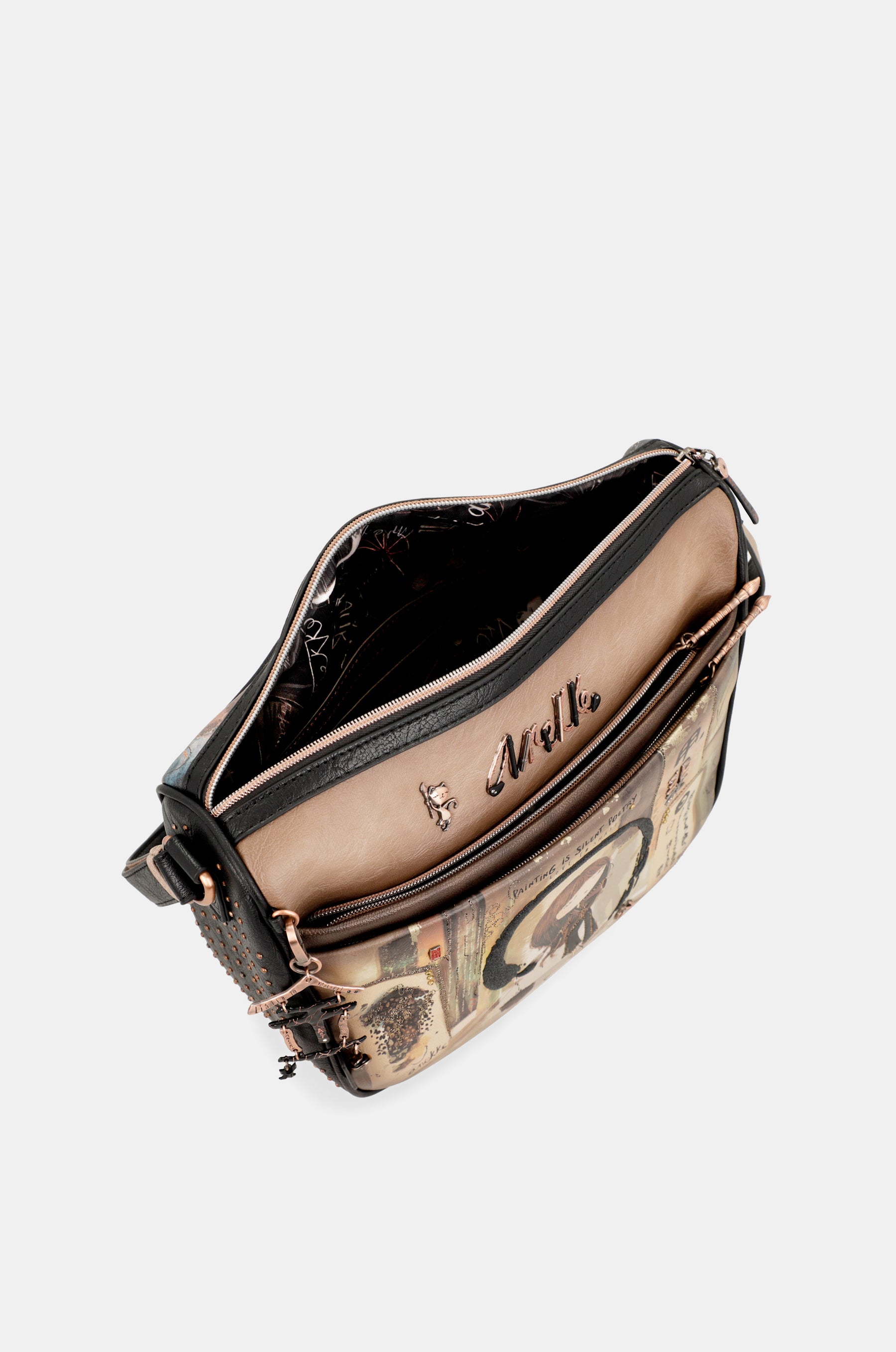 Shōen large shoulder bag with pockets