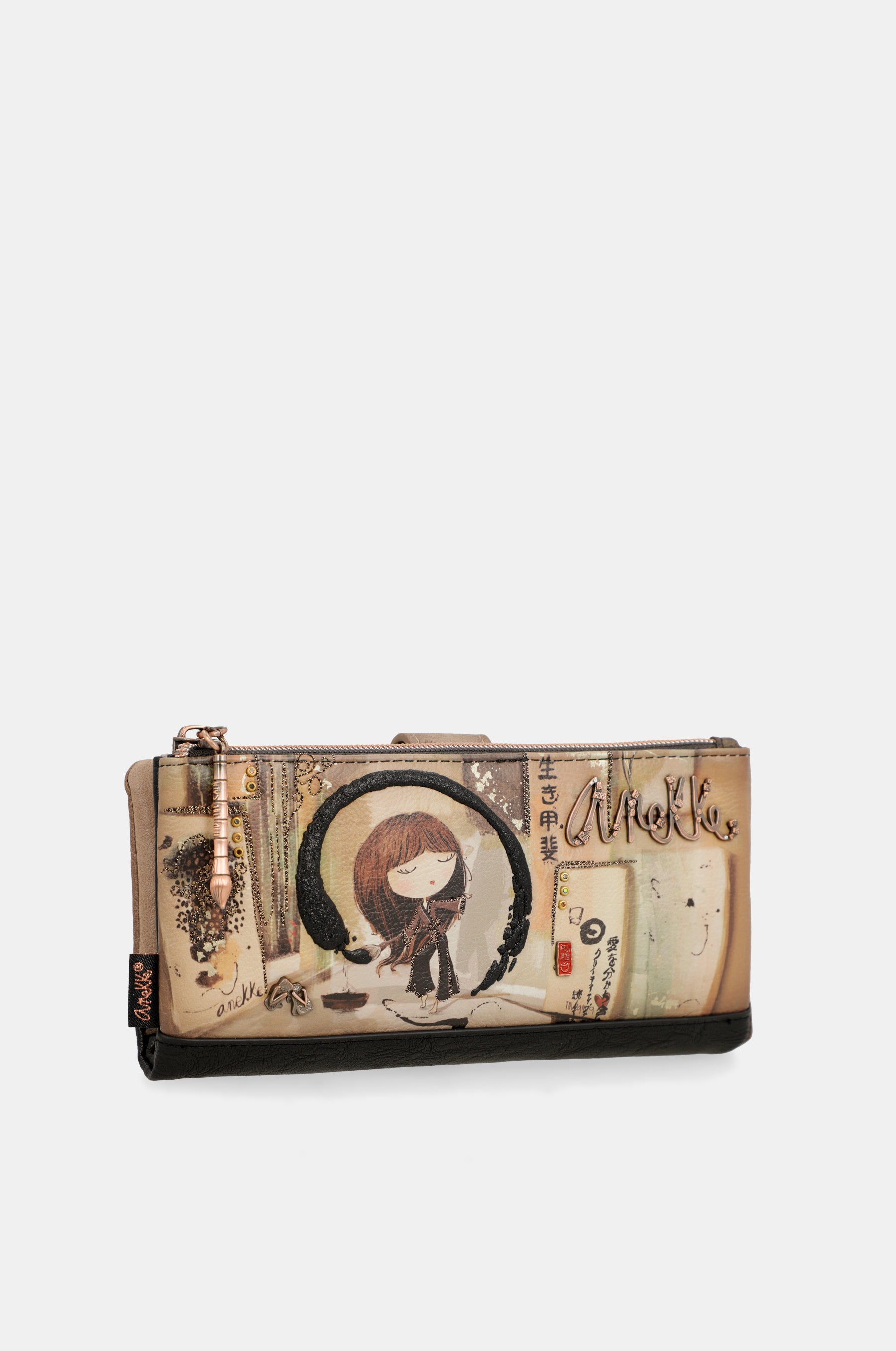 Shōen Shōen Large Black Flexible RFID Wallet